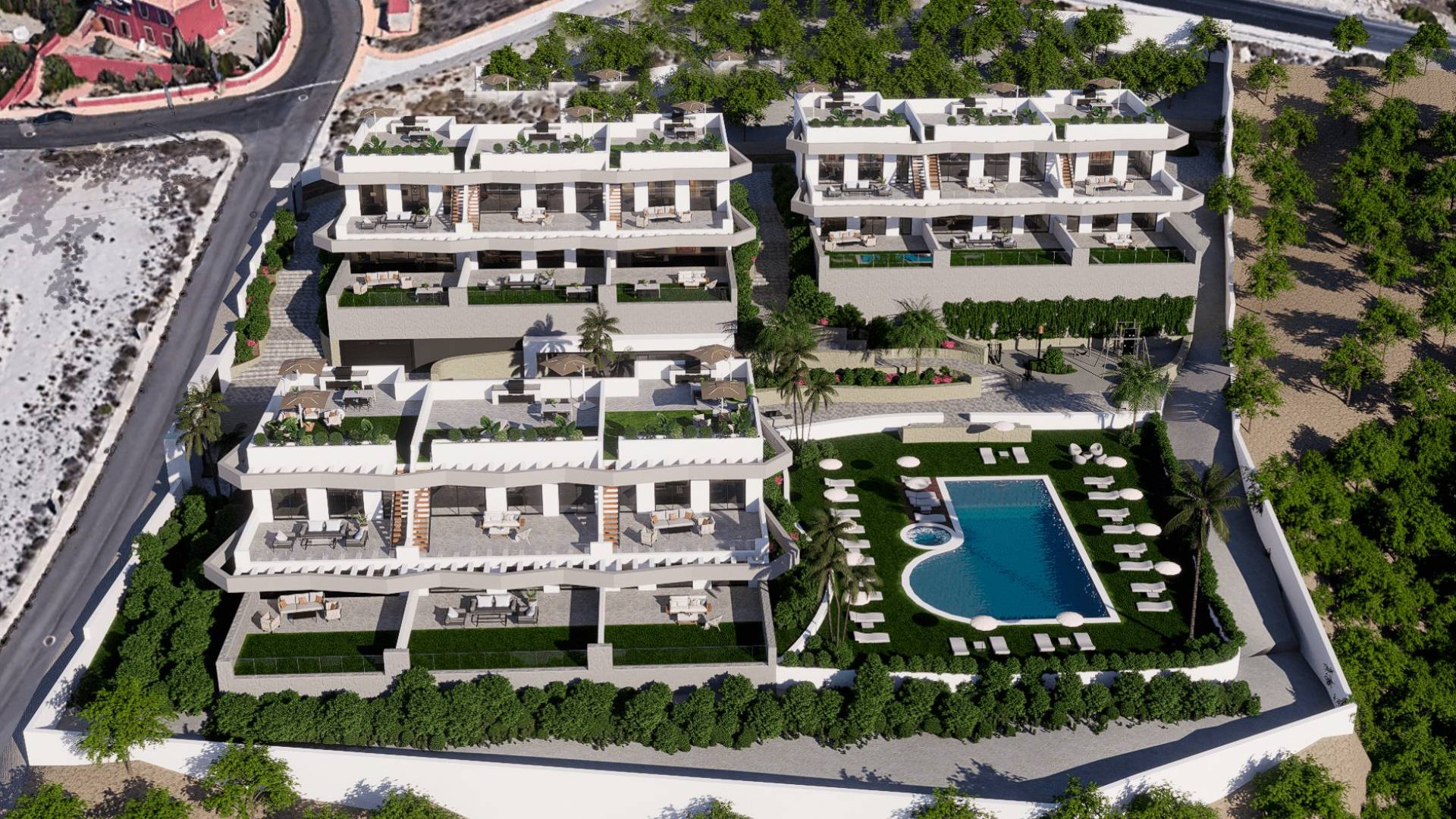 Nouvelle construction - Townhouse - Finestrat