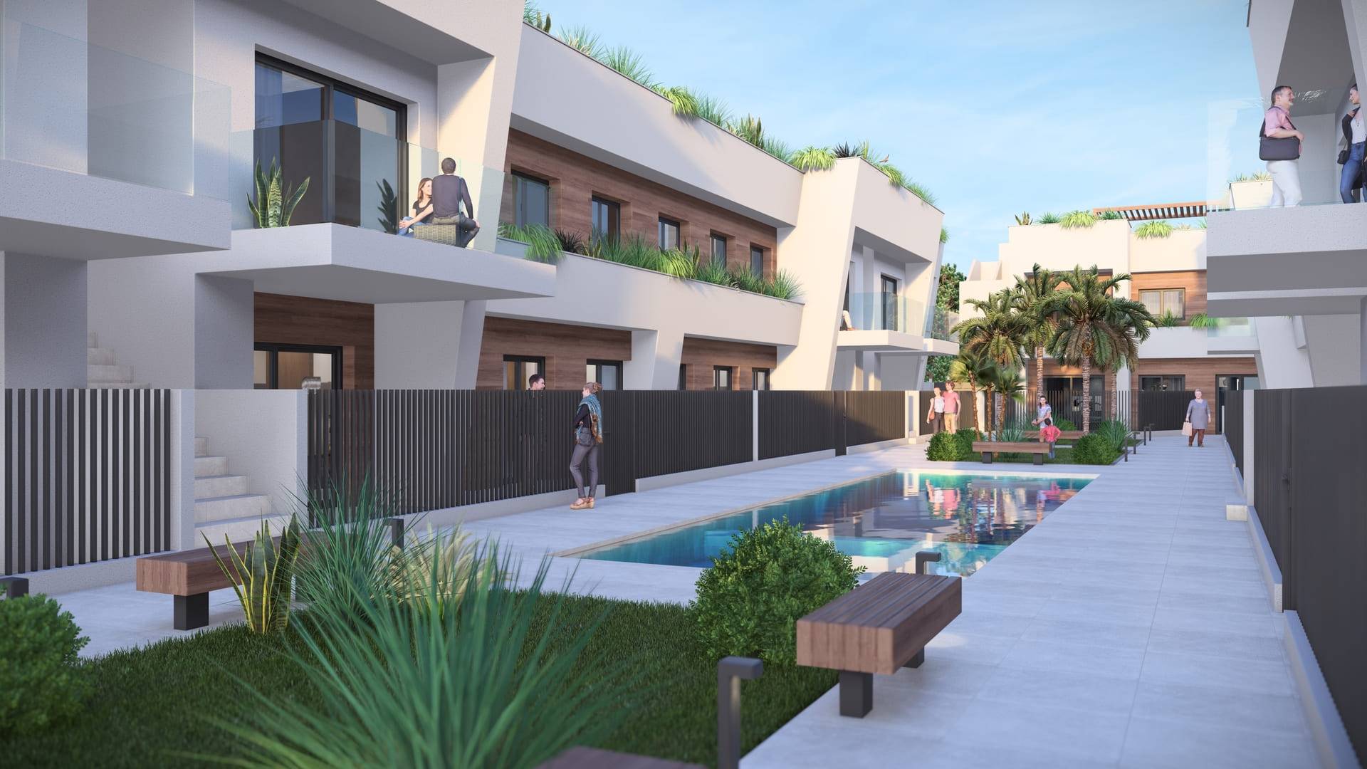 Nouvelle construction - Townhouse - Torre-Pacheco