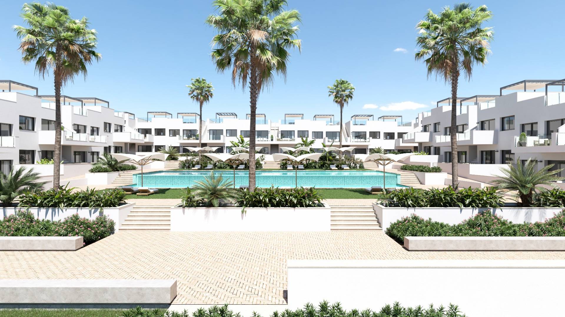 Nouvelle construction - Townhouse - Torrevieja - Lago jardin