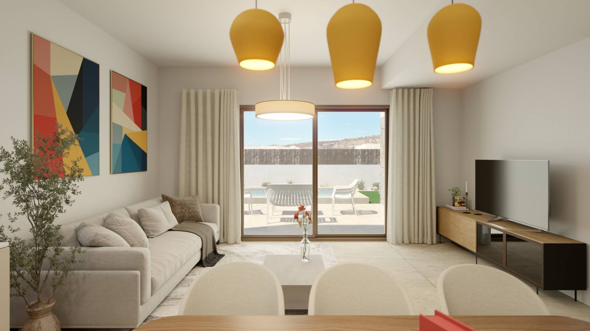 Nouvelle construction - Villa indépendante - Algorfa