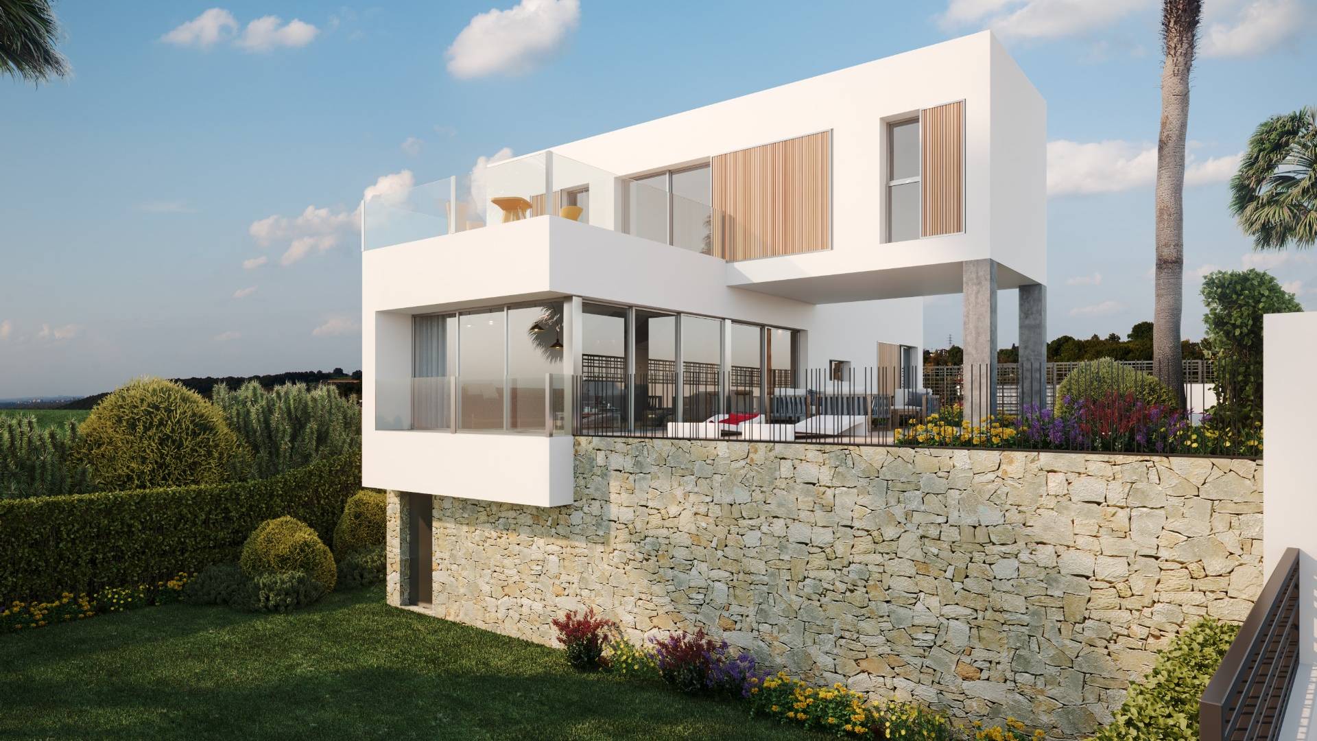 Nouvelle construction - Villa indépendante - Algorfa