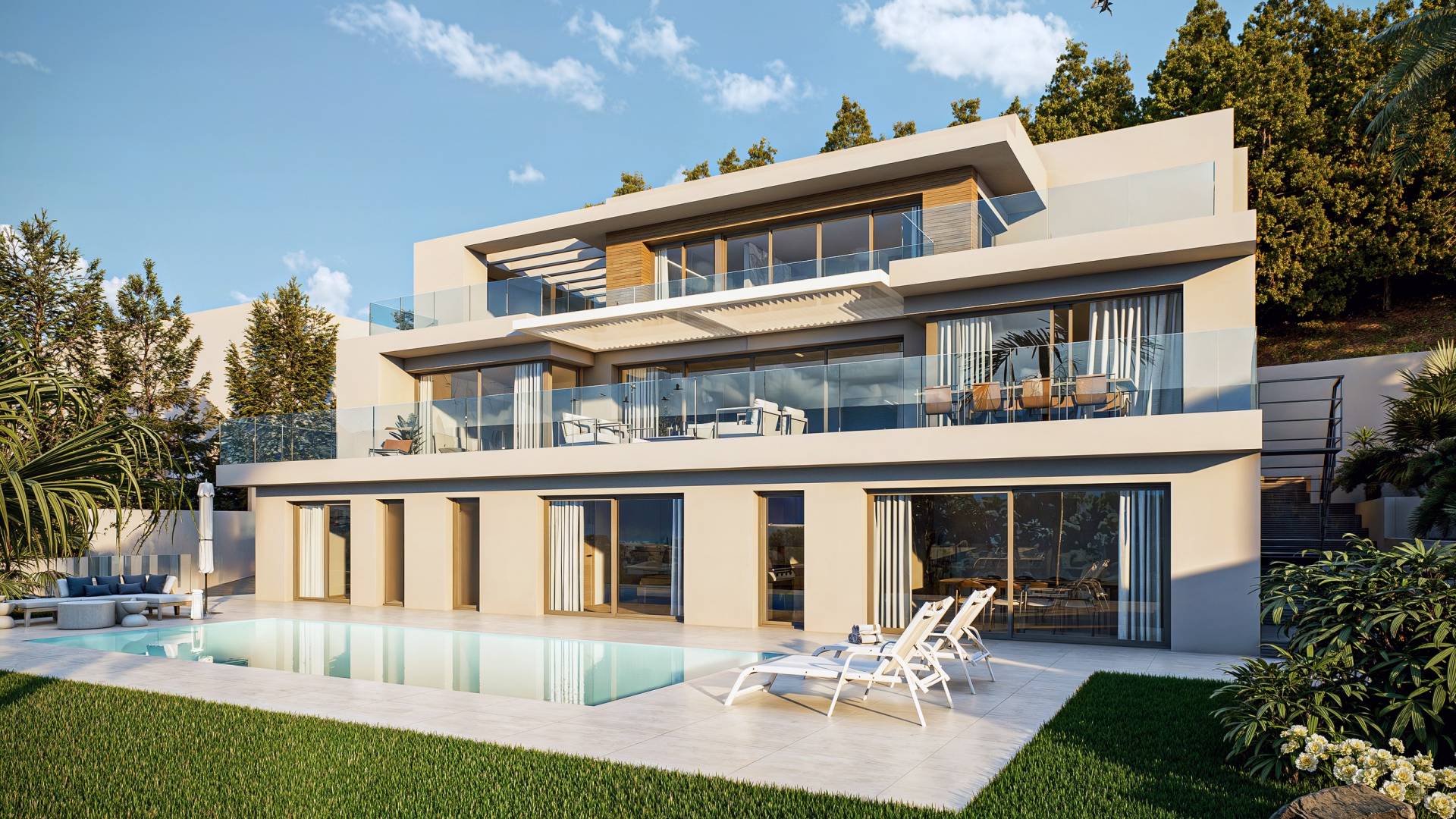Nouvelle construction - Villa indépendante - Altea
