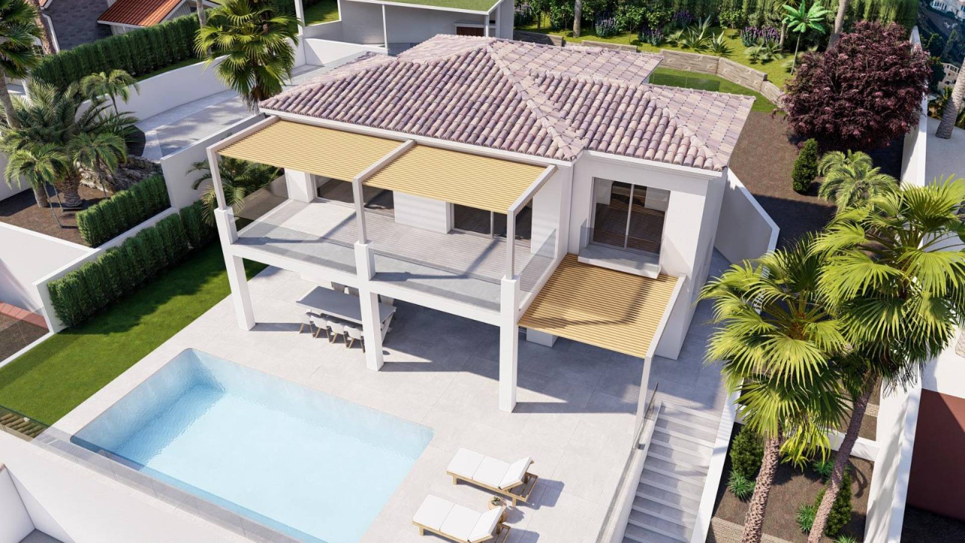Nouvelle construction - Villa indépendante - Altea
