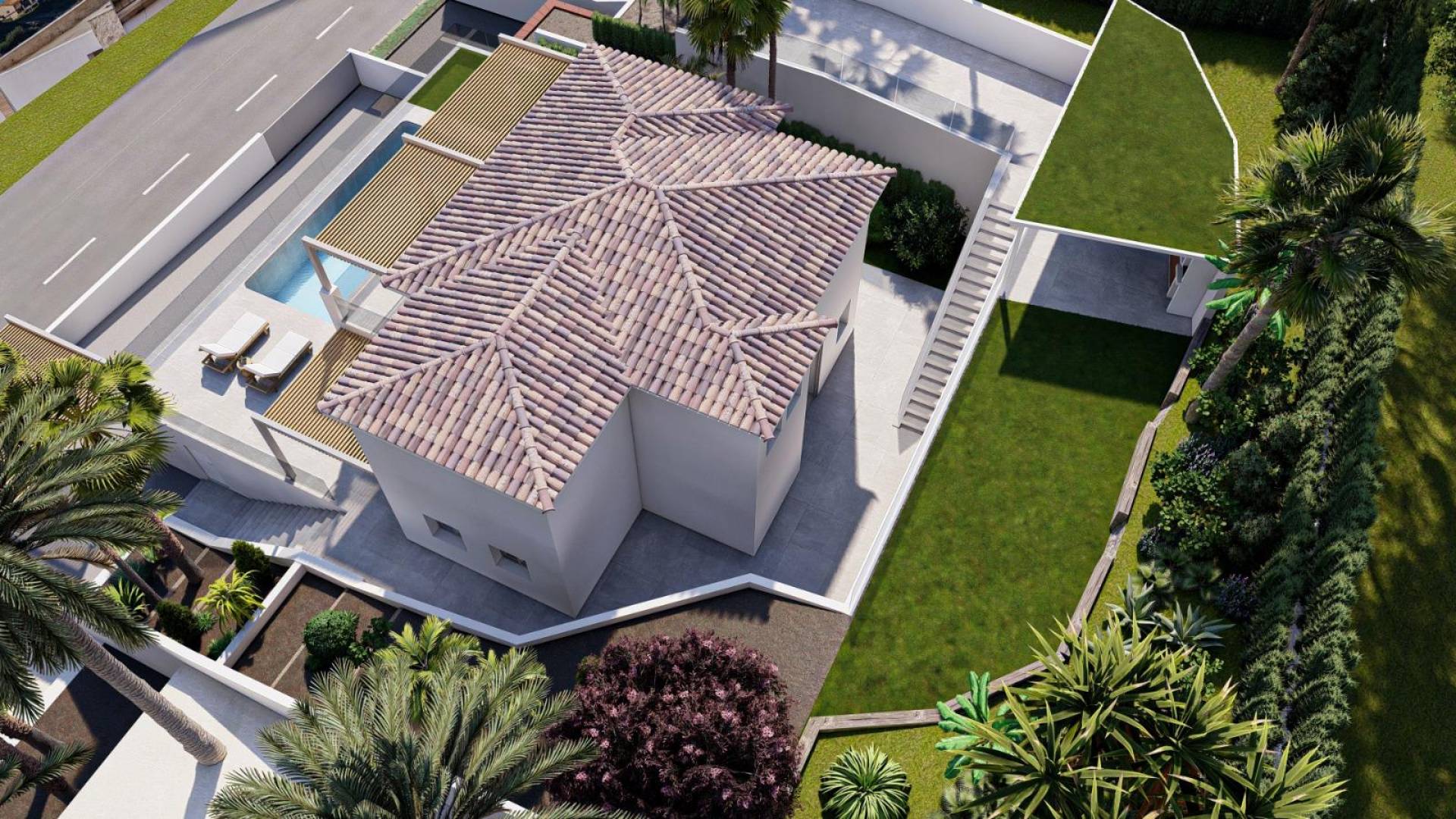 Nouvelle construction - Villa indépendante - Altea