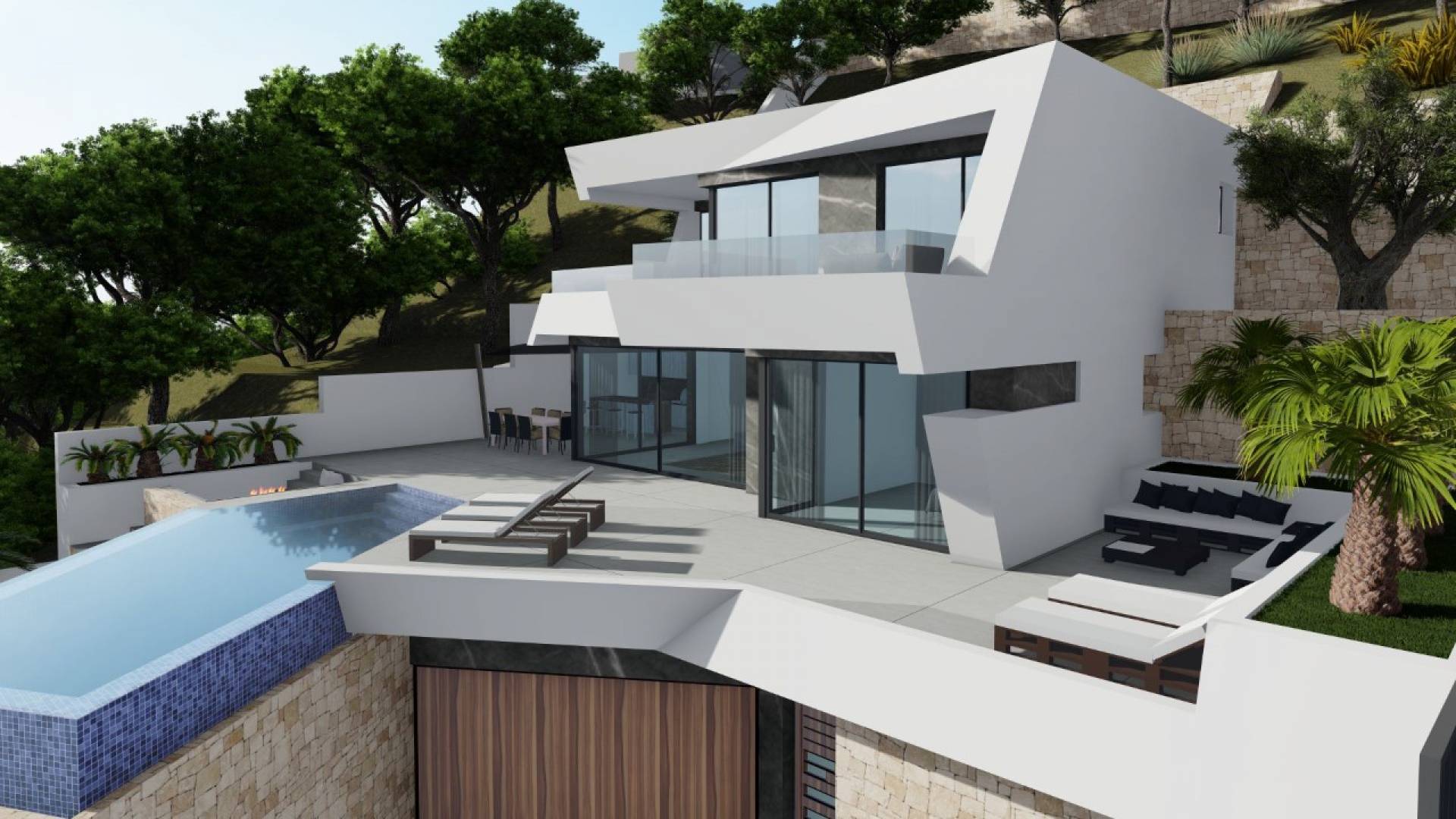 Nouvelle construction - Villa indépendante - Calpe