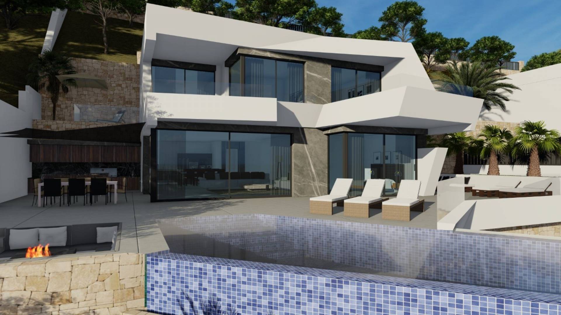 Nouvelle construction - Villa indépendante - Calpe