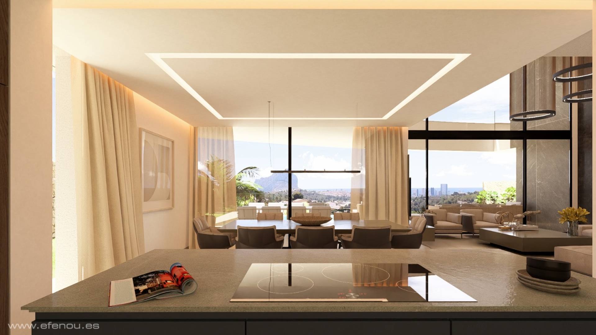 Nouvelle construction - Villa indépendante - Calpe