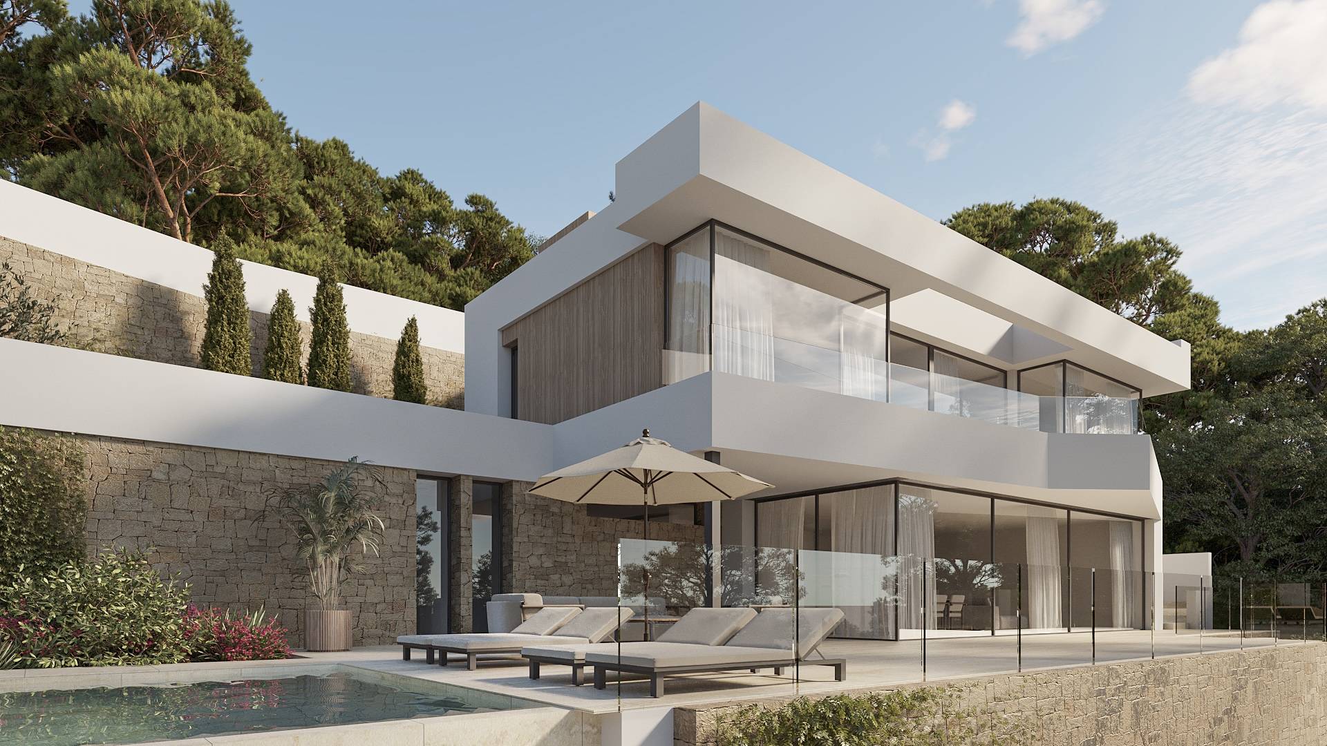 Nouvelle construction - Villa indépendante - Calpe