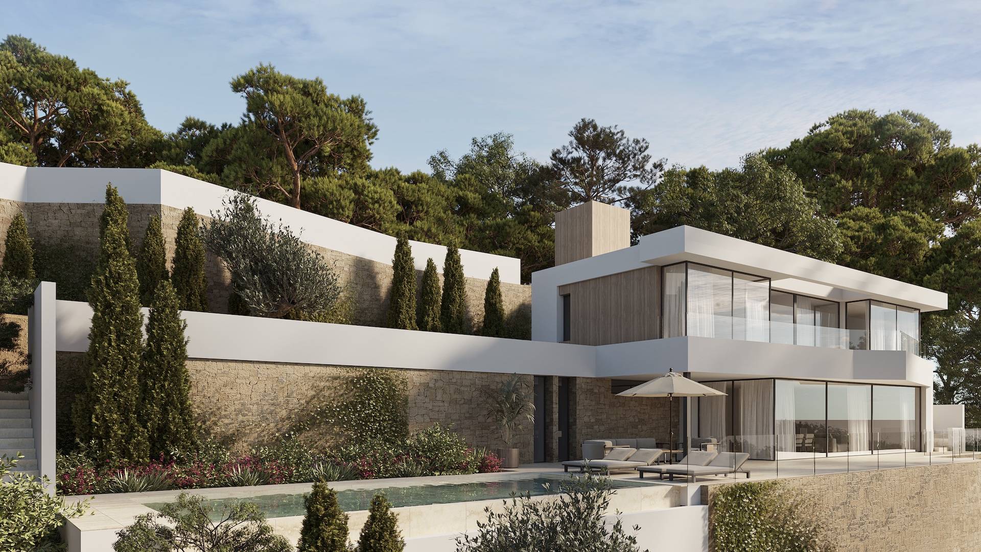 Nouvelle construction - Villa indépendante - Calpe