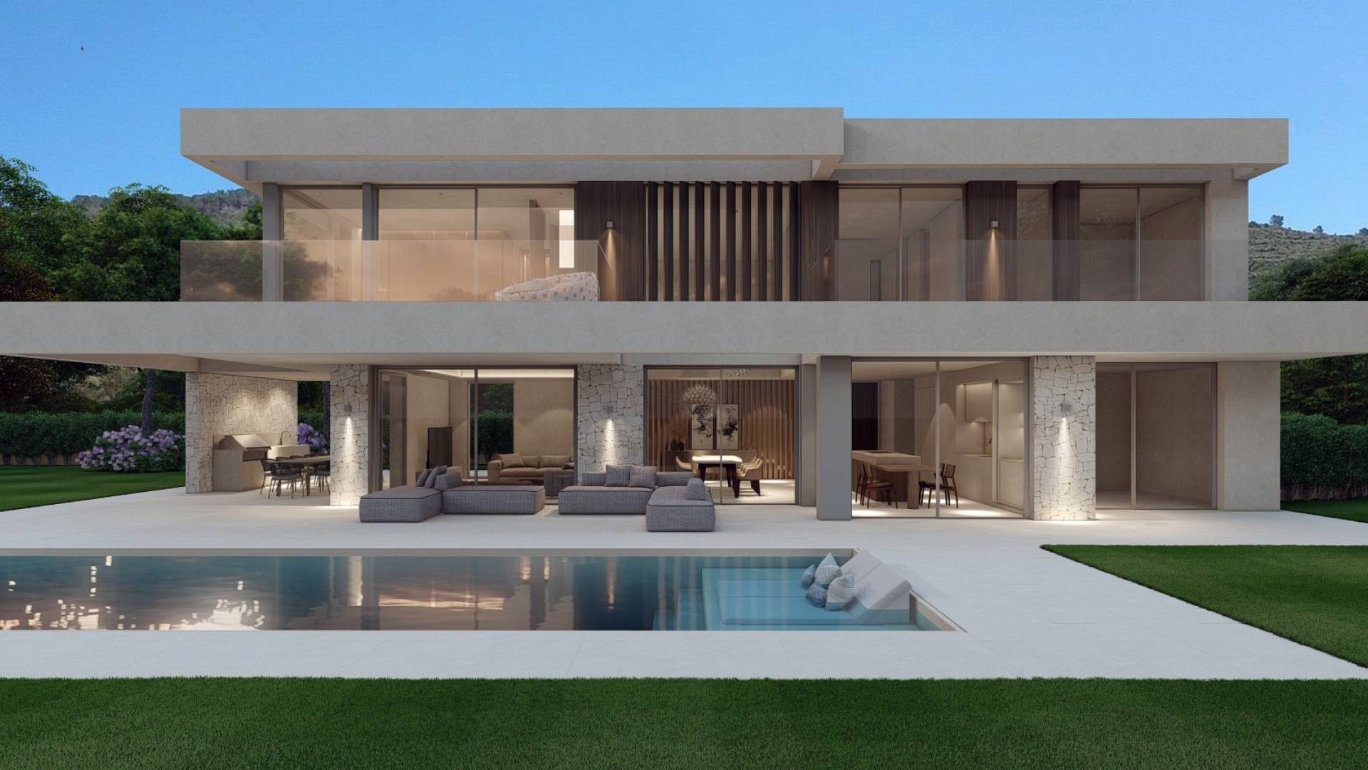 Nouvelle construction - Villa indépendante - Calpe