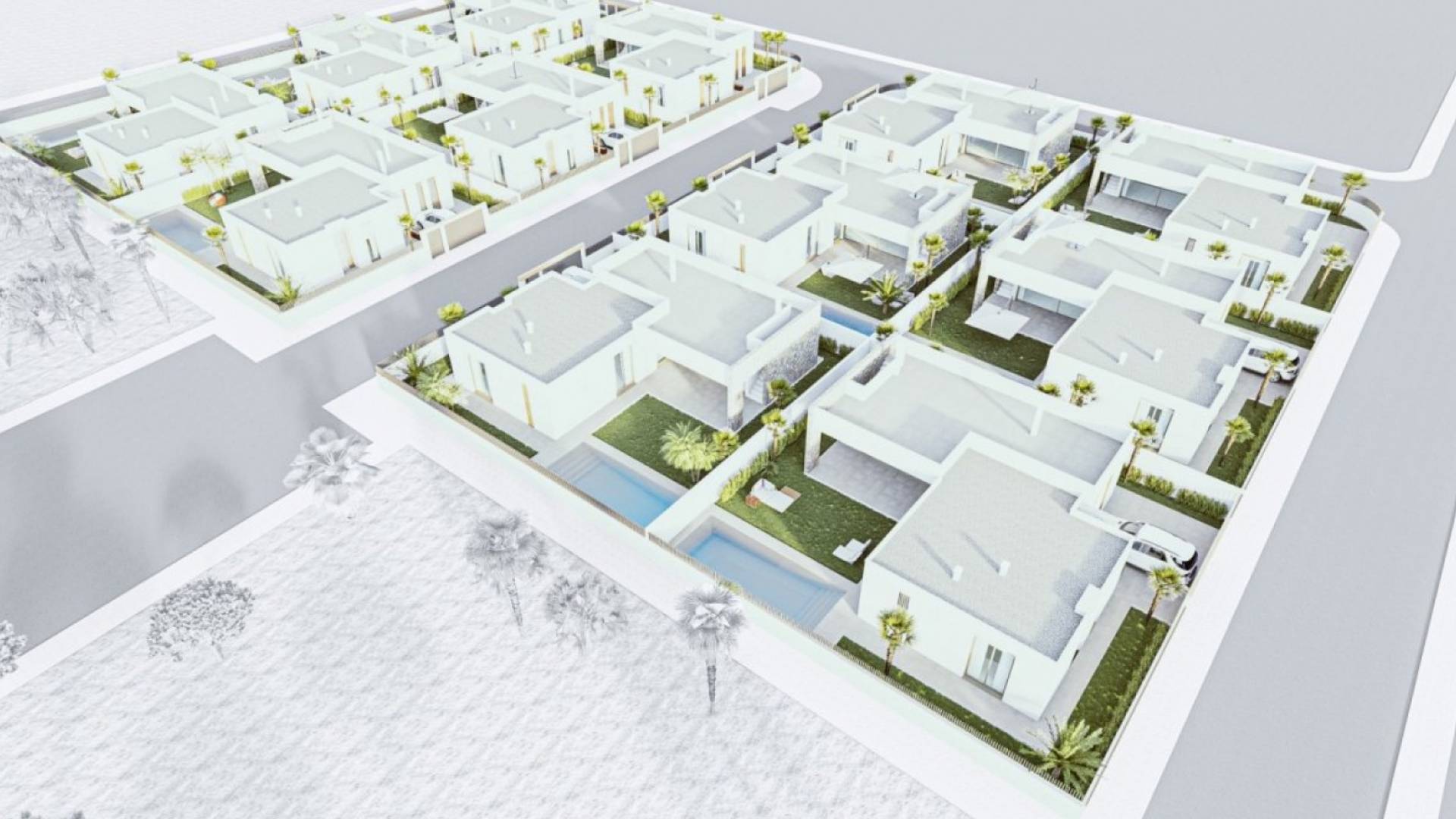 Nouvelle construction - Villa indépendante - CARTAGENA - Mar de Cristal