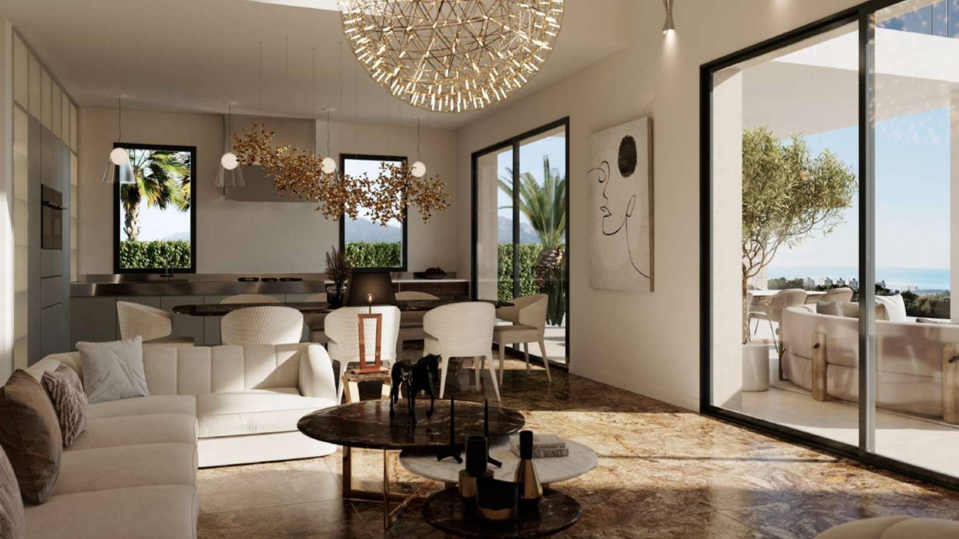 Nouvelle construction - Villa indépendante - Finestrat - Golf Bahía