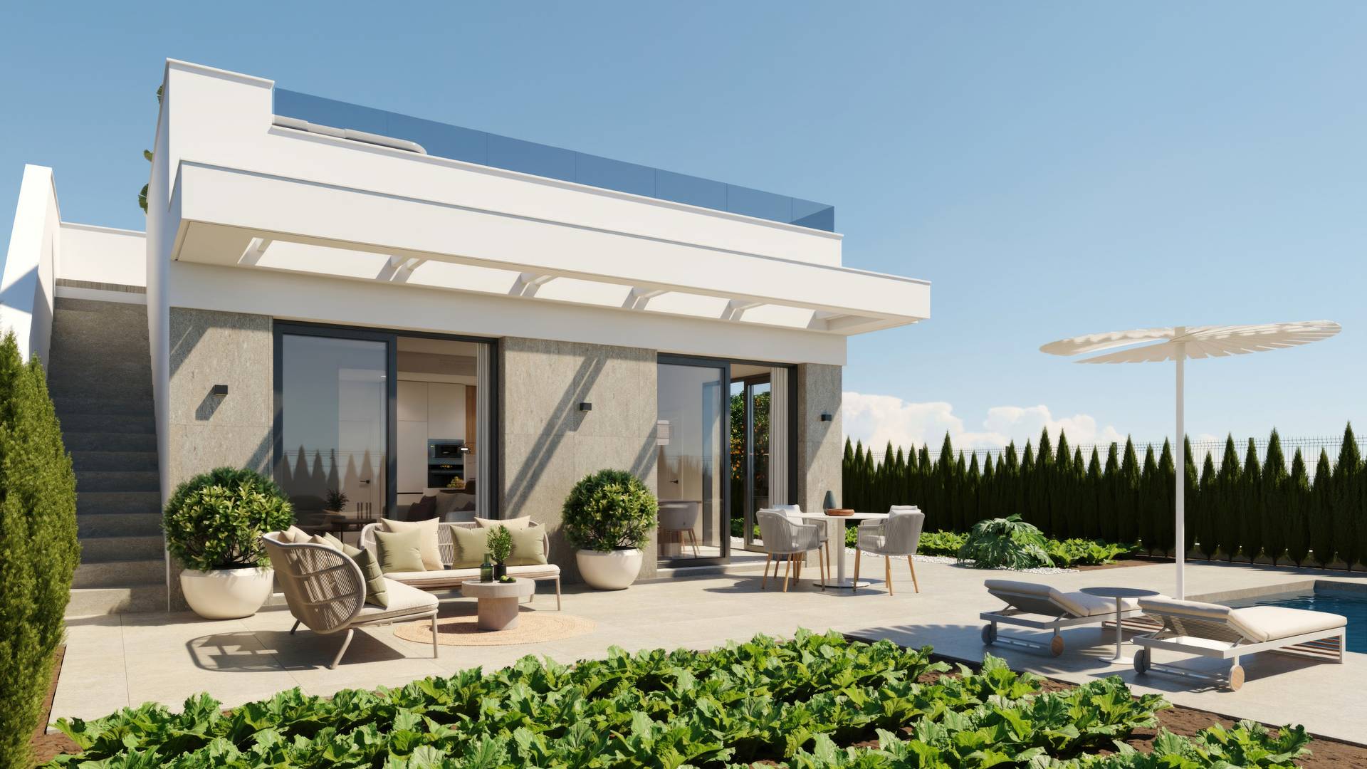 Nouvelle construction - Villa indépendante - Hacienda del Alamo Golf