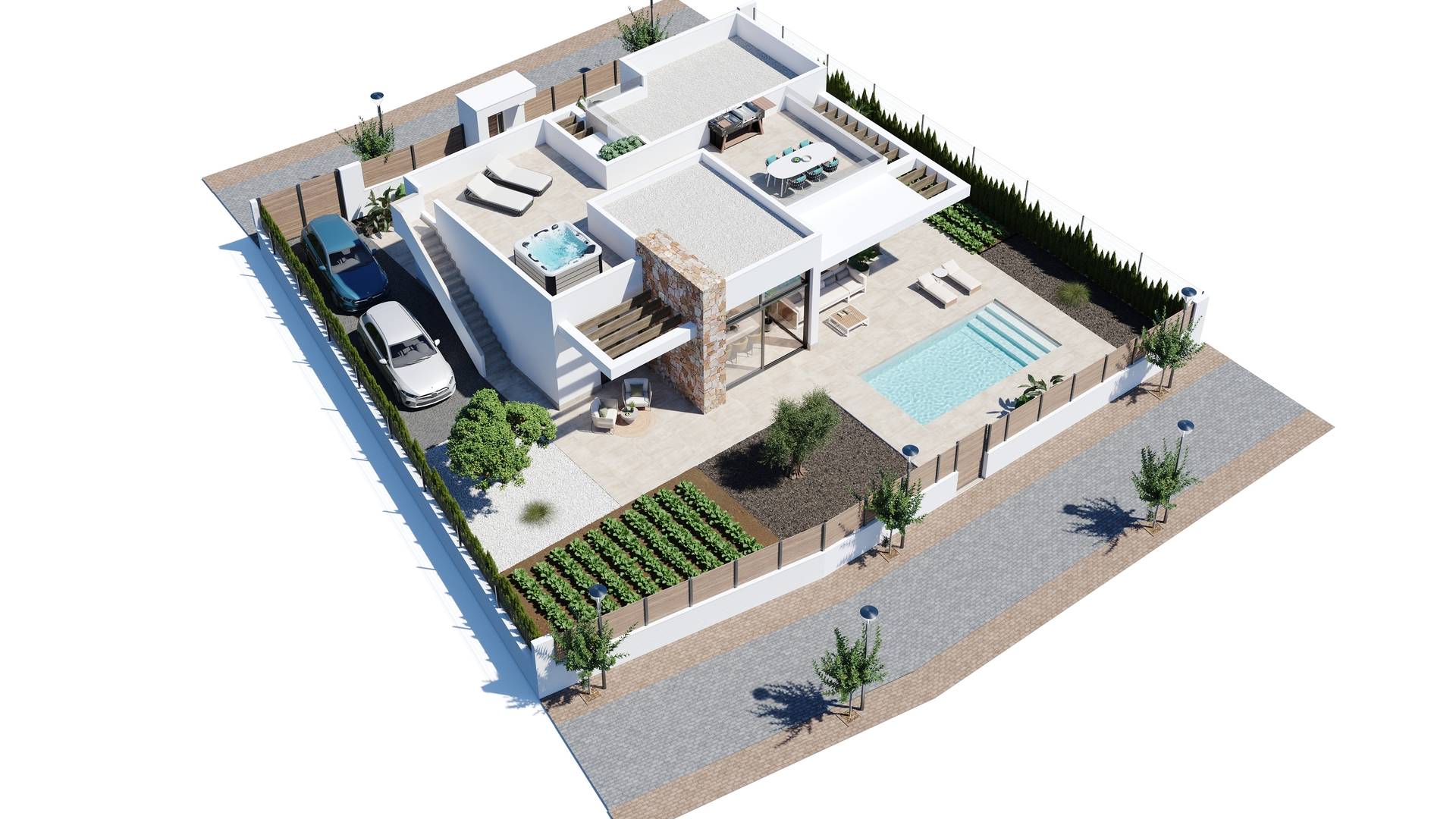 Nouvelle construction - Villa indépendante - Hacienda el Alamo Golf