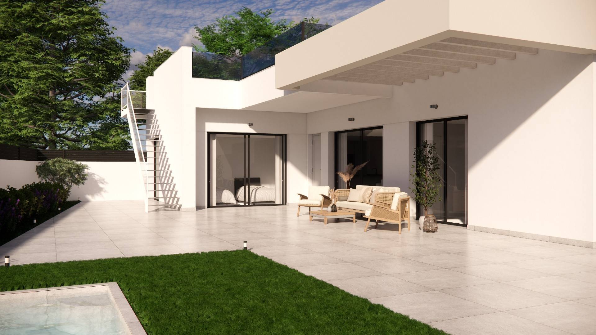 Nouvelle construction - Villa indépendante - Los Montesinos - La Herrada