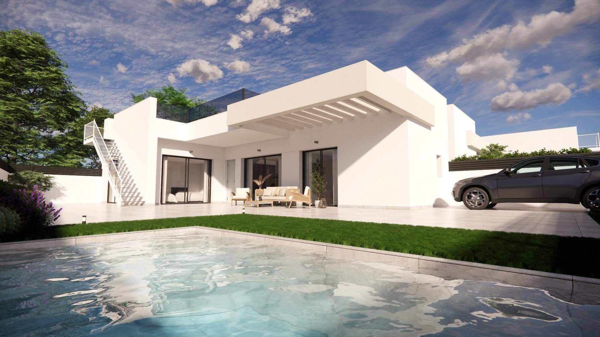 Nouvelle construction - Villa indépendante - Los Montesinos - La Herrada