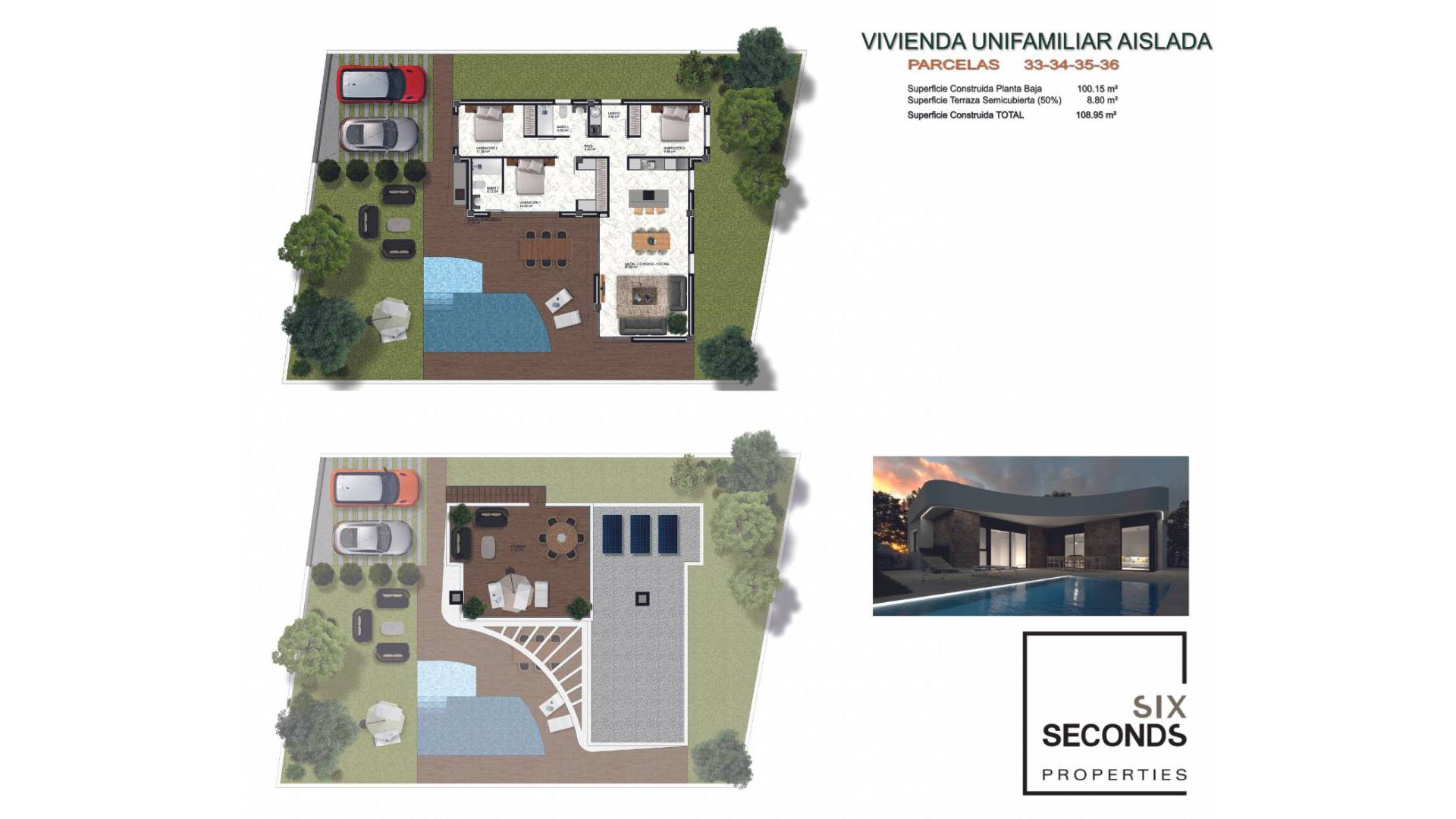 Nouvelle construction - Villa indépendante - Los Montesinos - La Herrada