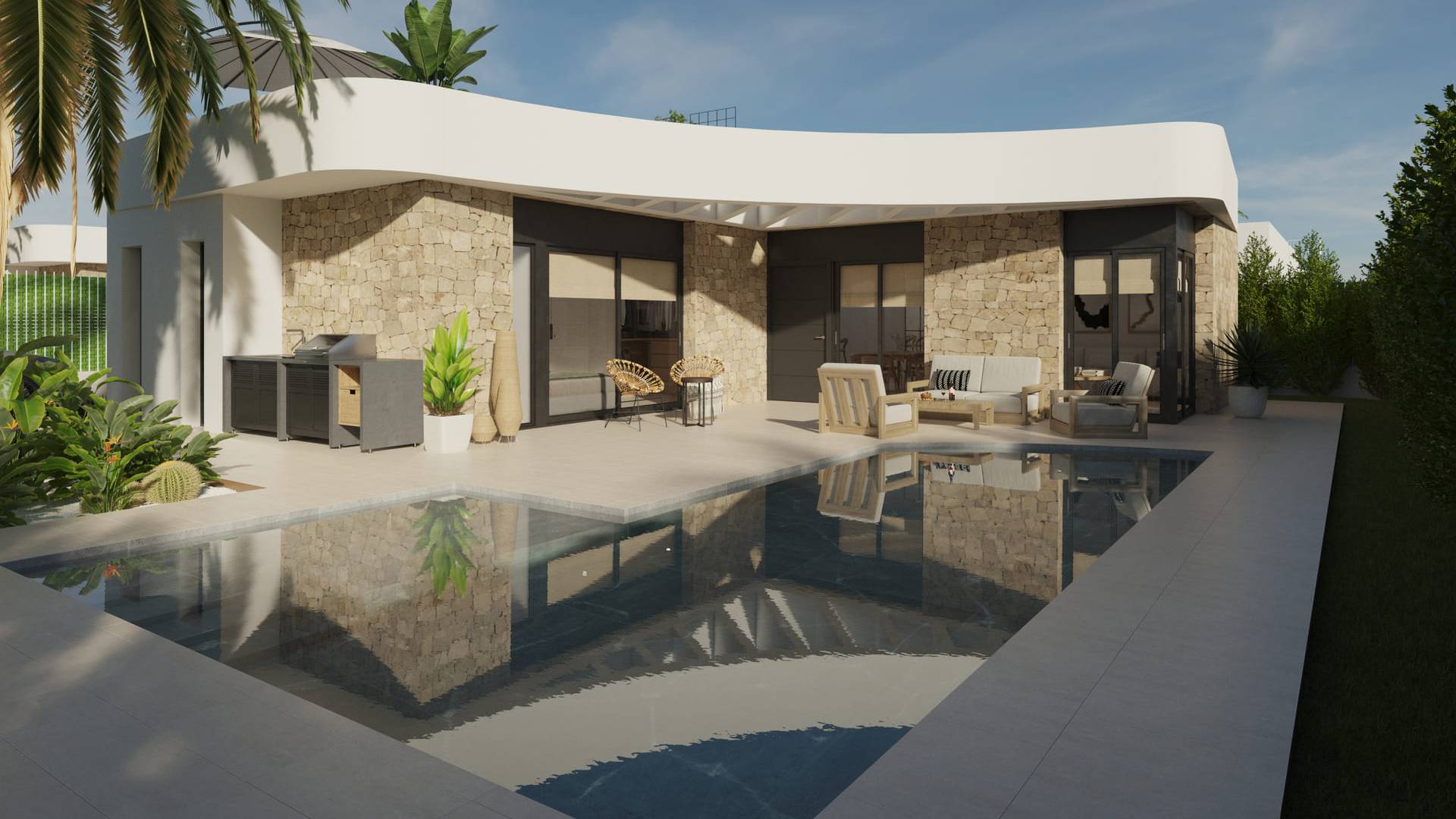 Nouvelle construction - Villa indépendante - Los Montesinos