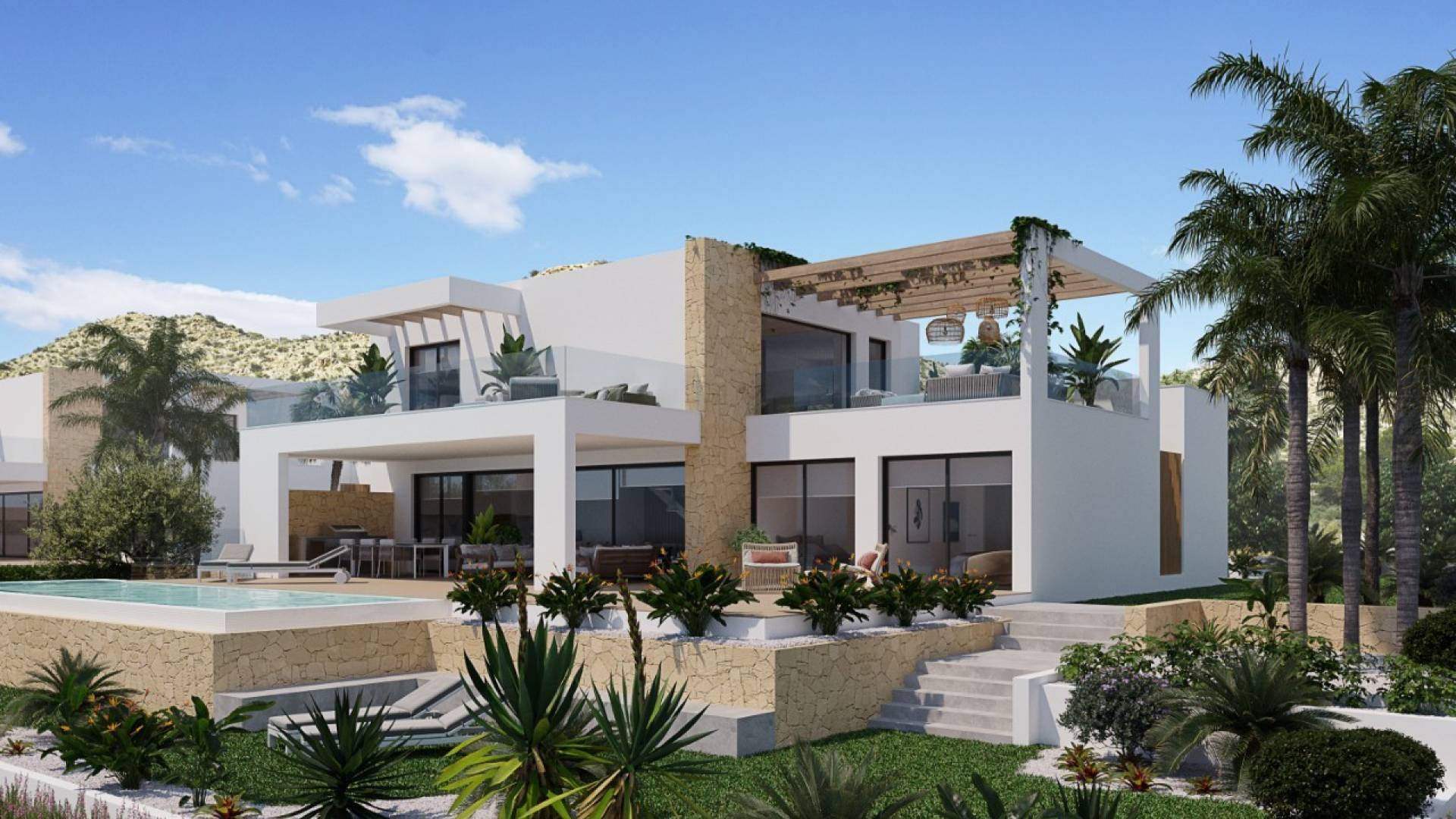 Nouvelle construction - Villa indépendante - Monforte del Cid