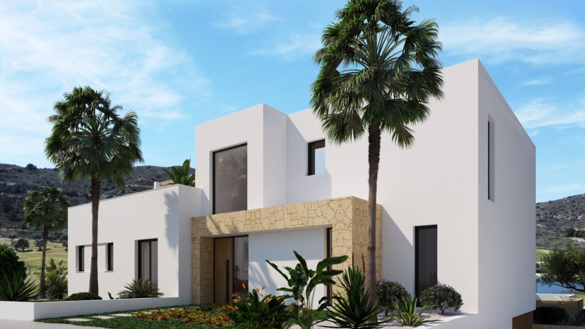 Nouvelle construction - Villa indépendante - Monforte del Cid