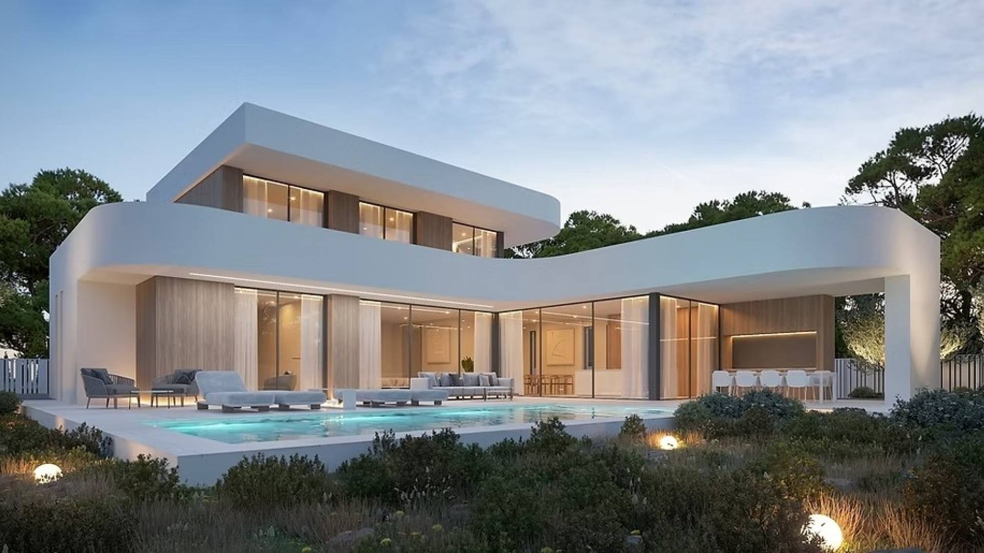 Nouvelle construction - Villa indépendante - Moraira