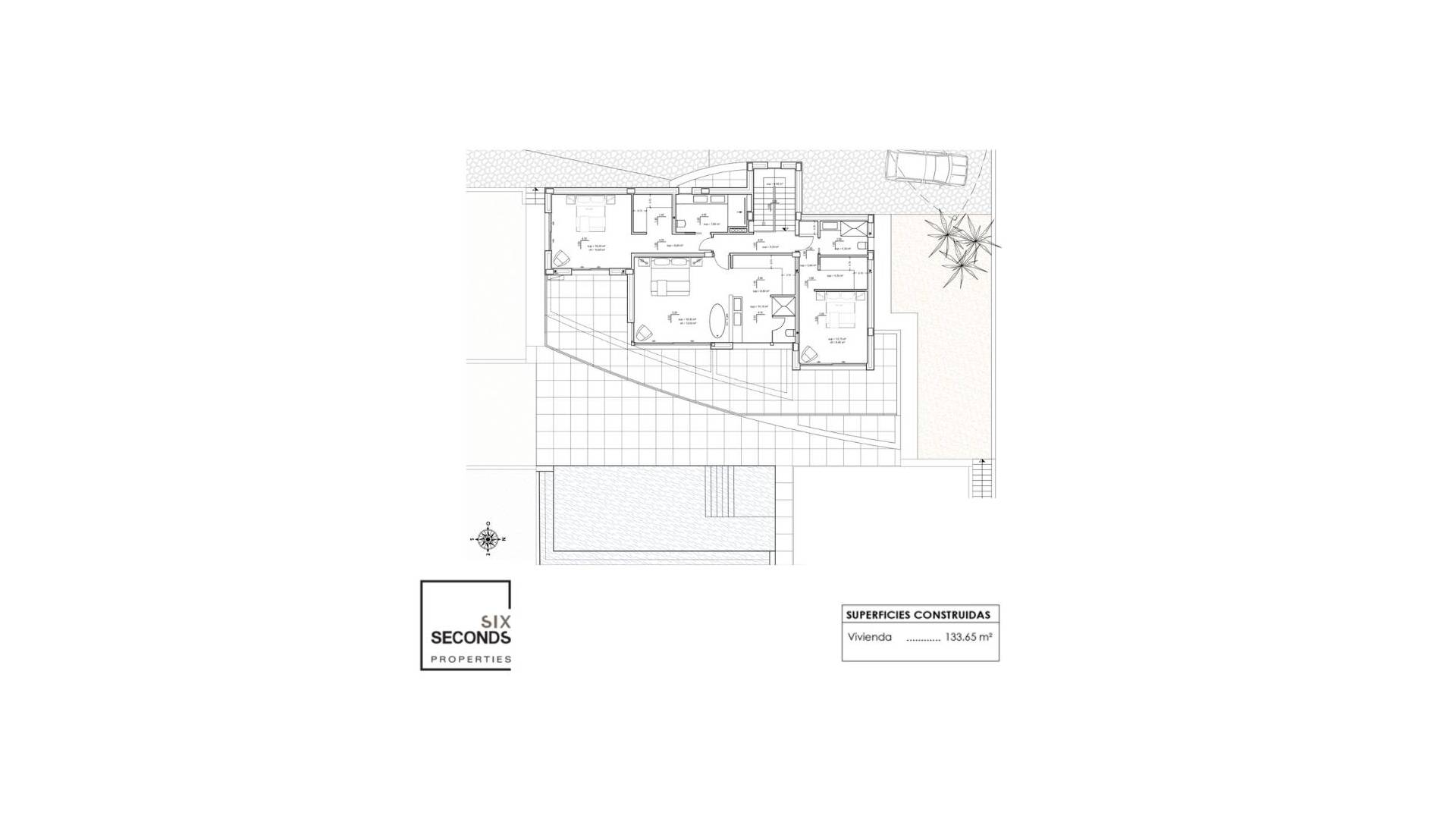 Nouvelle construction - Villa indépendante - Moraira