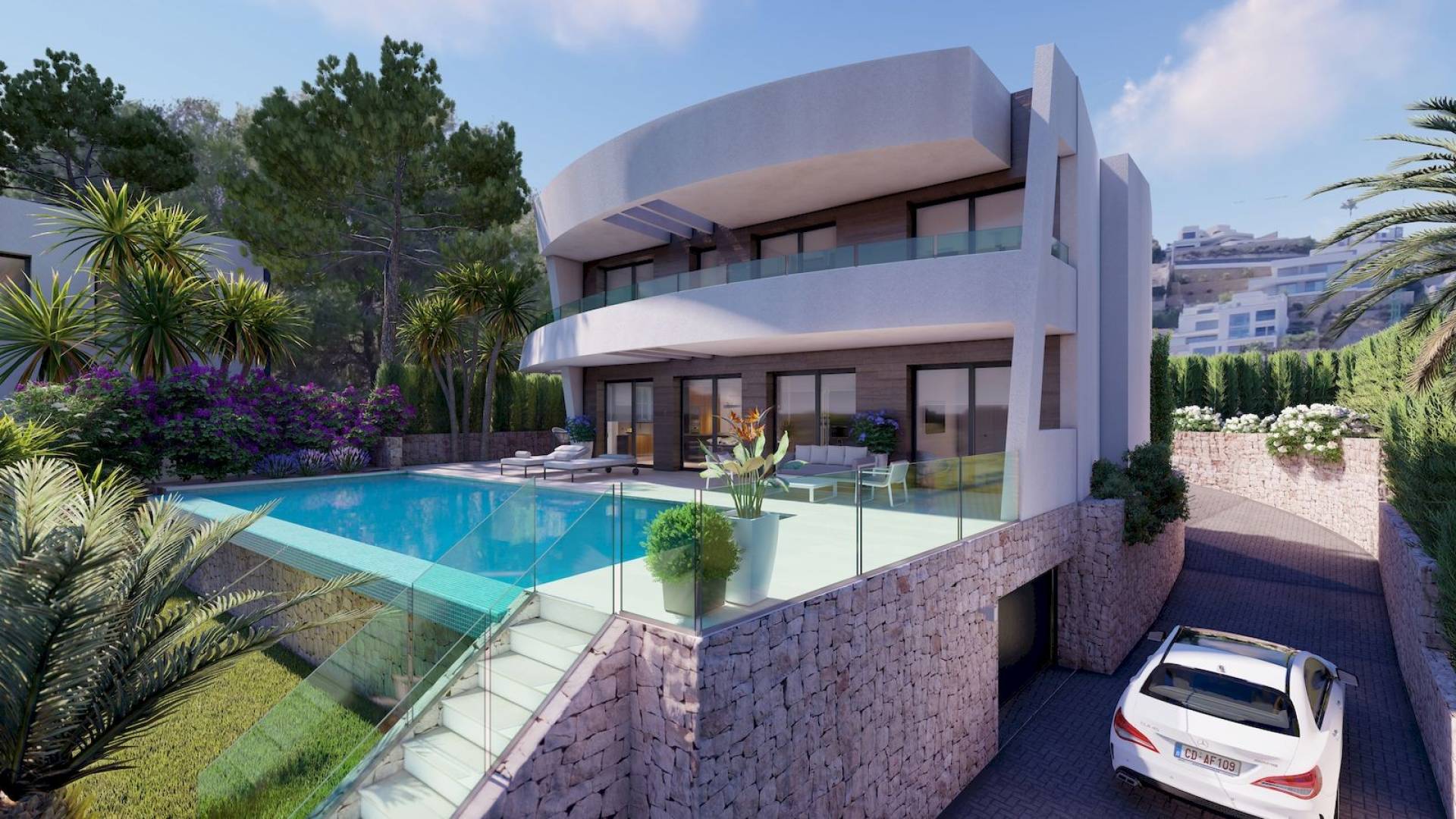 Nouvelle construction - Villa indépendante - Moraira