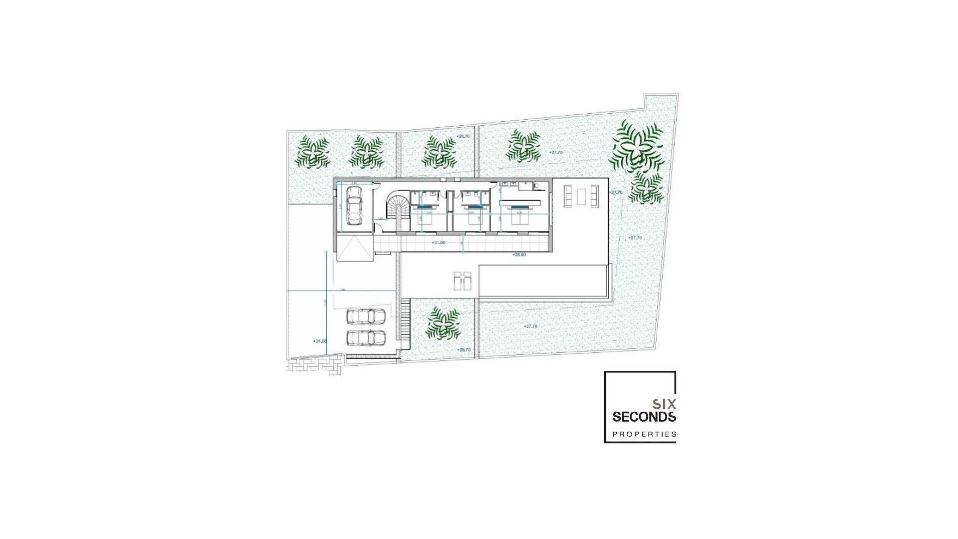 Nouvelle construction - Villa indépendante - Moraira