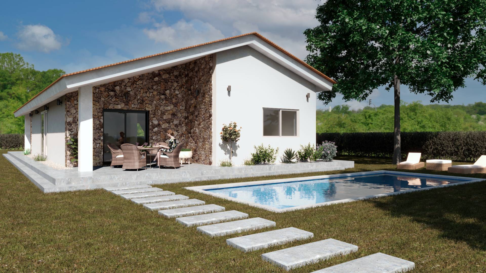 Nouvelle construction - Villa indépendante - Moratalla - Campo de San Juan