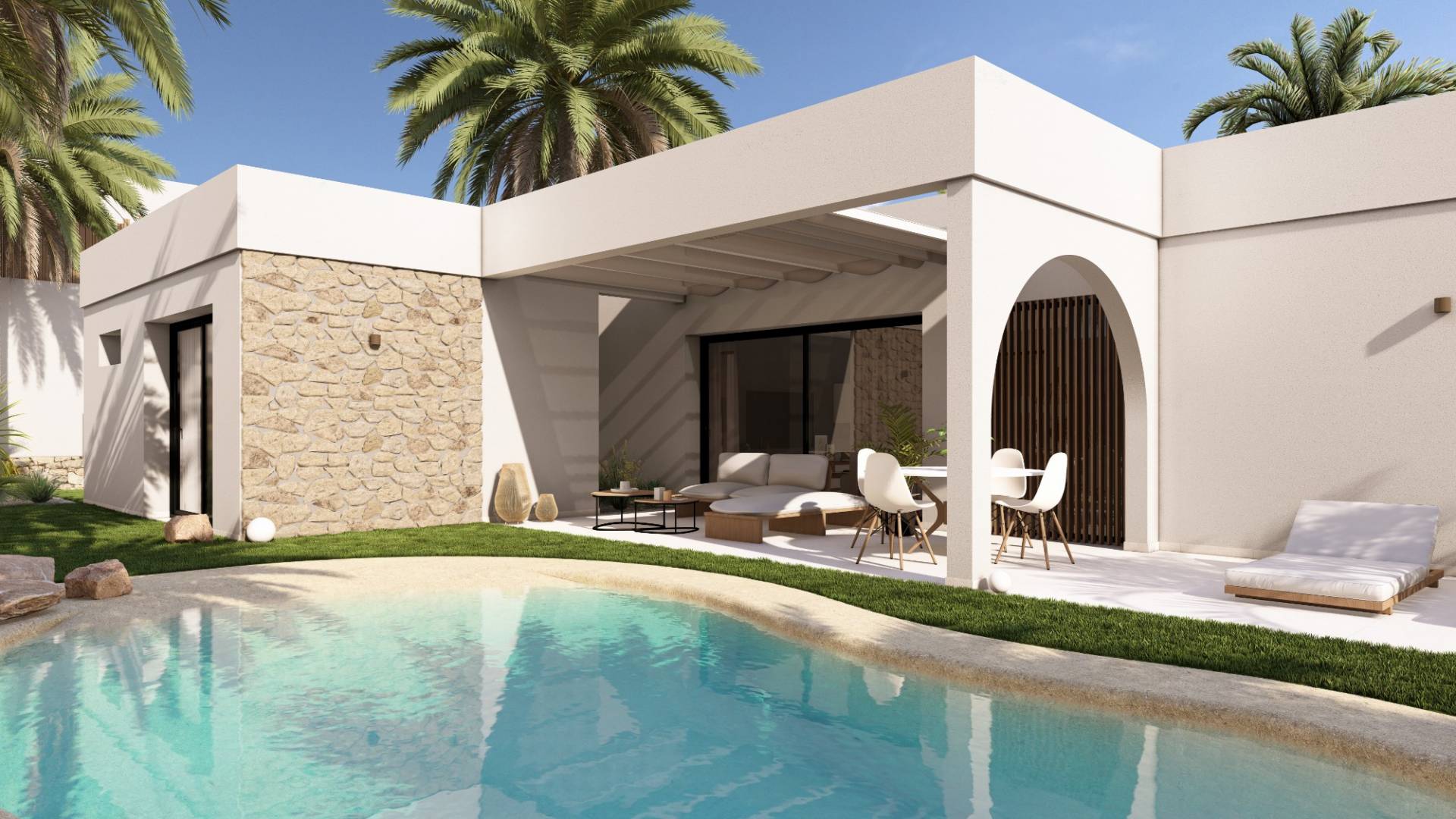 Nouvelle construction - Villa indépendante - MURCIA - BAÑOS Y MENDIGO/ ALTAONA GOLF
