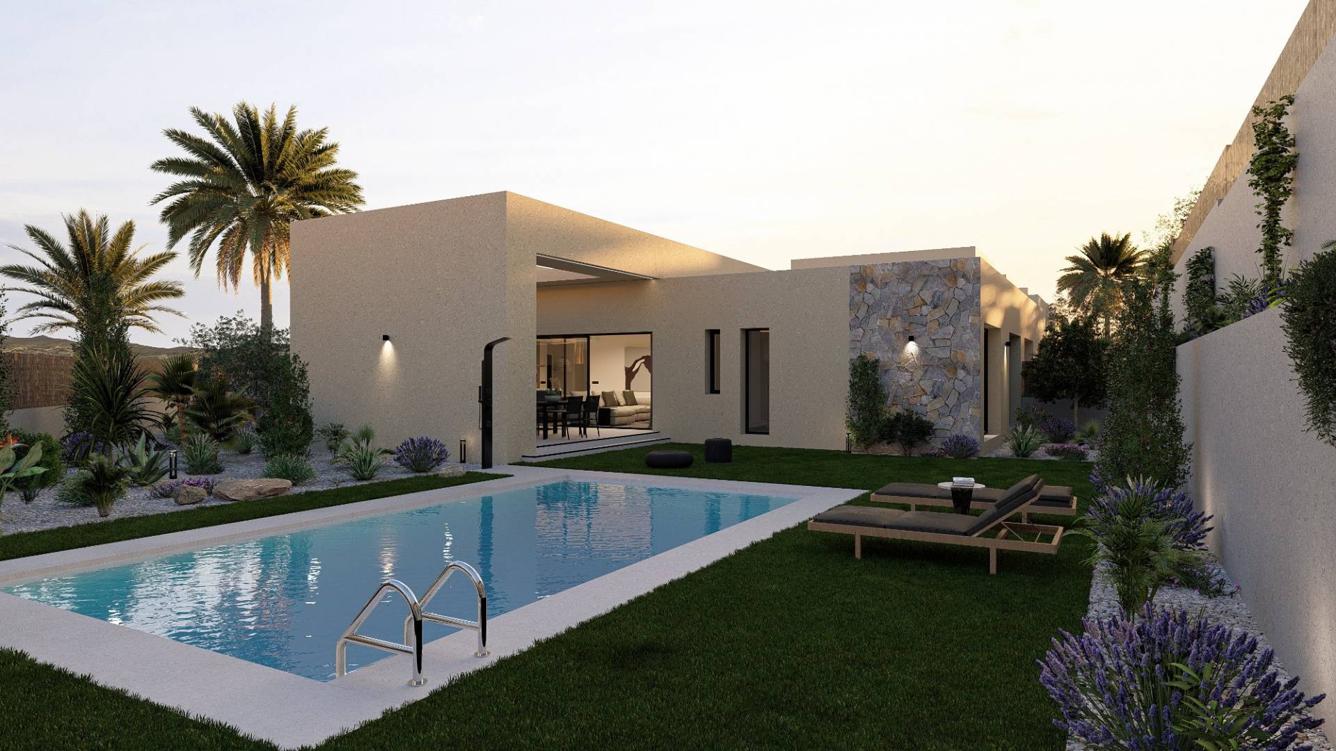 Nouvelle construction - Villa indépendante - MURCIA - BAÑOS Y MENDIGO/ ALTAONA GOLF