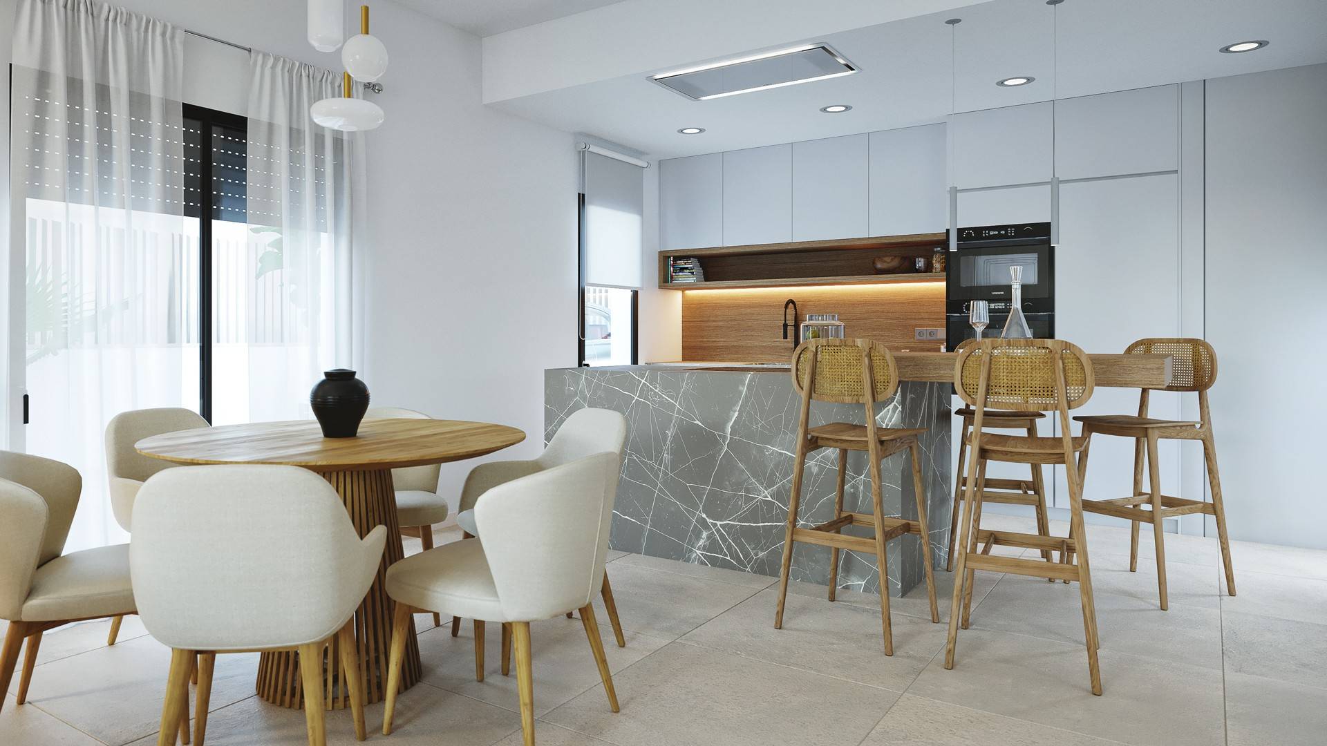 Nouvelle construction - Villa indépendante - MURCIA - BAÑOS Y MENDIGO/ ALTAONA GOLF