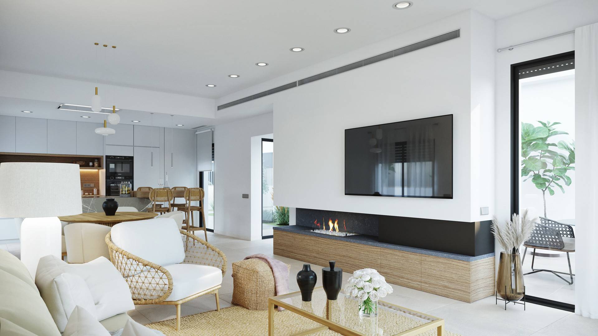 Nouvelle construction - Villa indépendante - MURCIA - BAÑOS Y MENDIGO/ ALTAONA GOLF