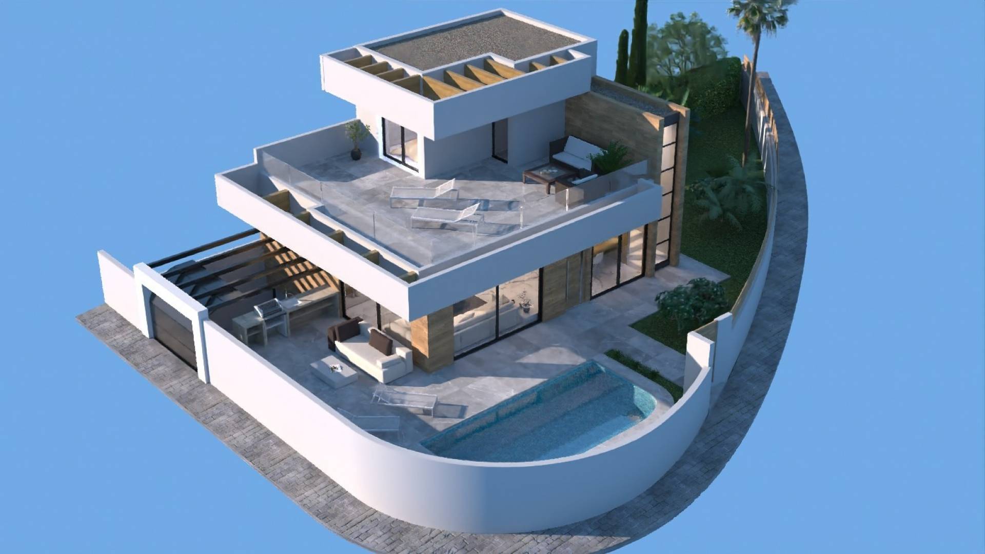 Nouvelle construction - Villa indépendante - Rojales - Ciudad Quesada