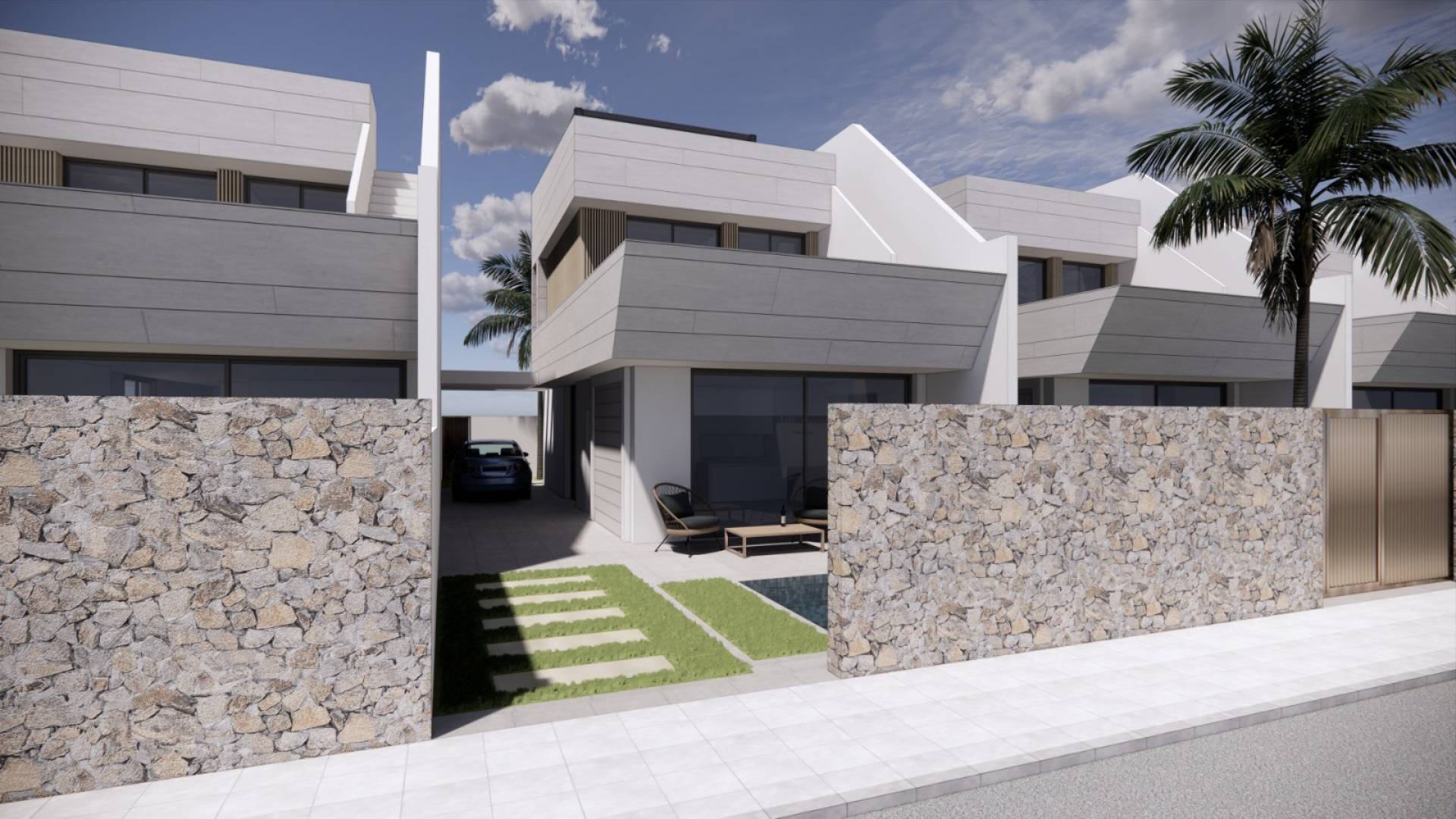 Nouvelle construction - Villa indépendante - Santiago de la Ribera
