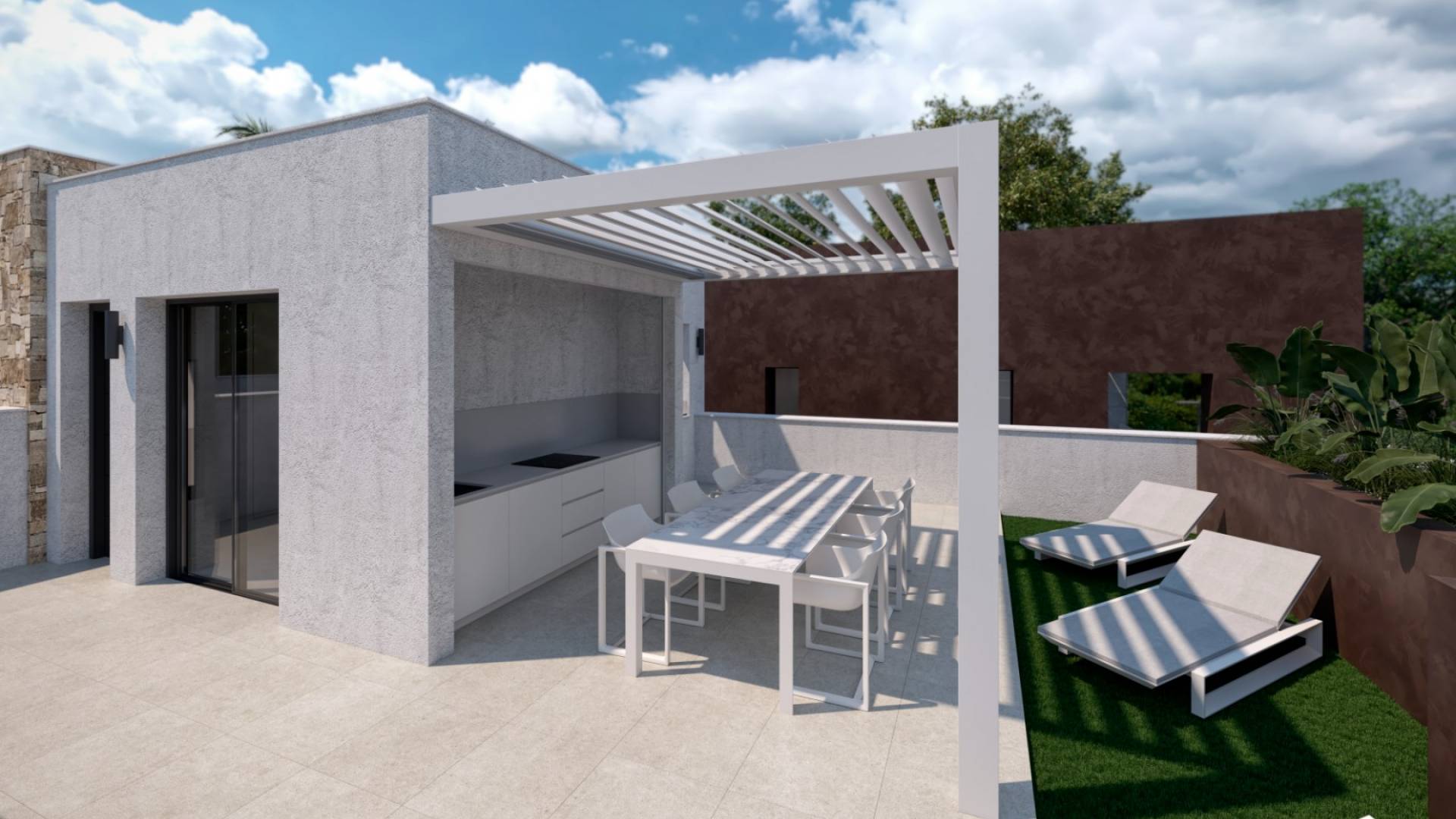 Nouvelle construction - Villa indépendante - Torre Pacheco - Santa Rosalia