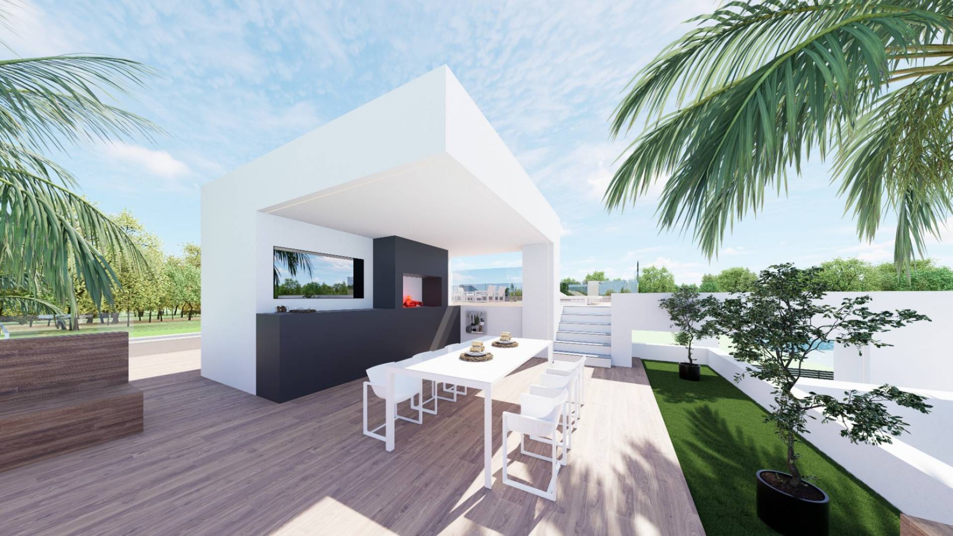 Nouvelle construction - Villa indépendante - Torre Pacheco - Santa Rosalia