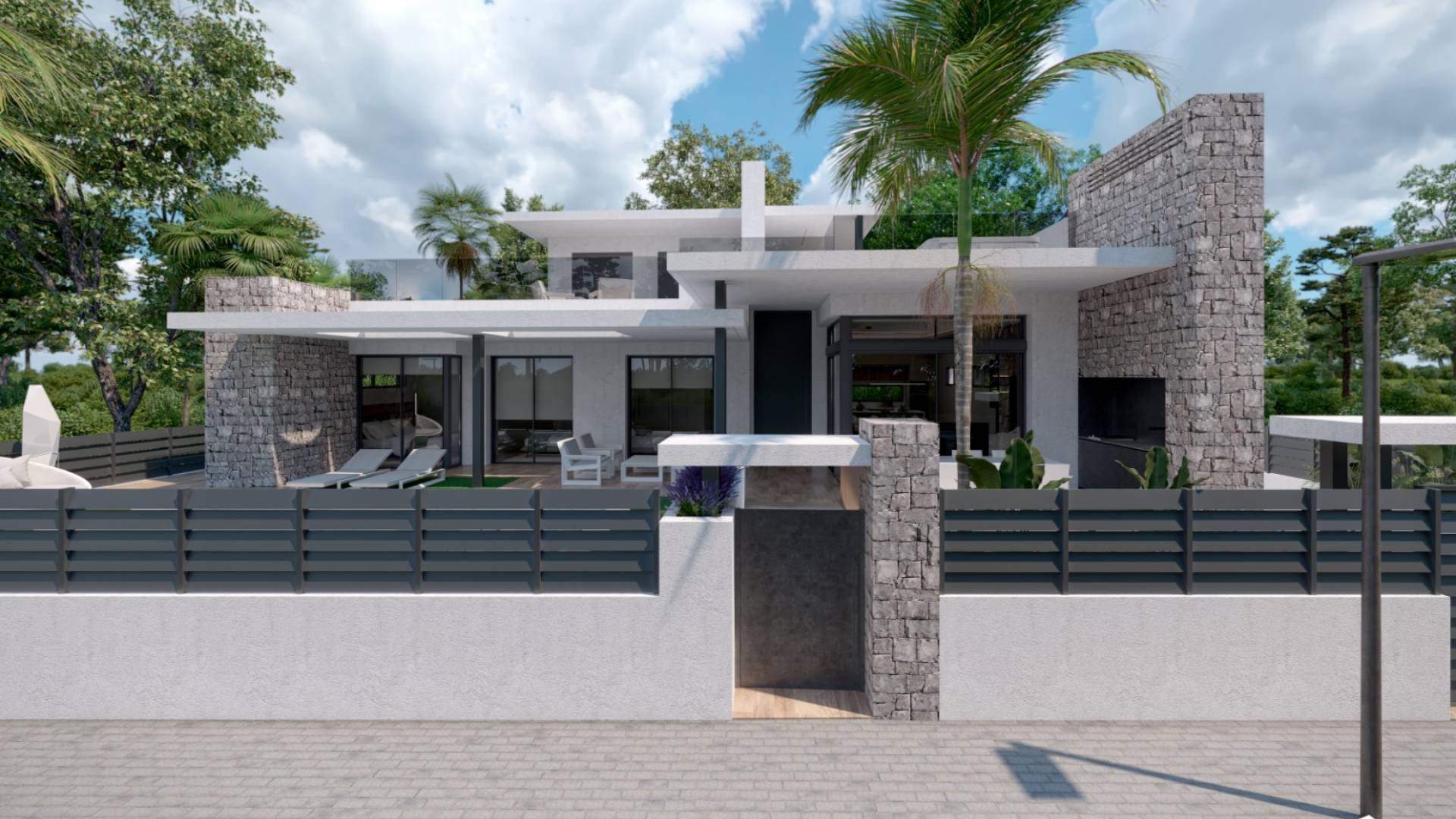 Nouvelle construction - Villa indépendante - Torre Pacheco - Santa Rosalia