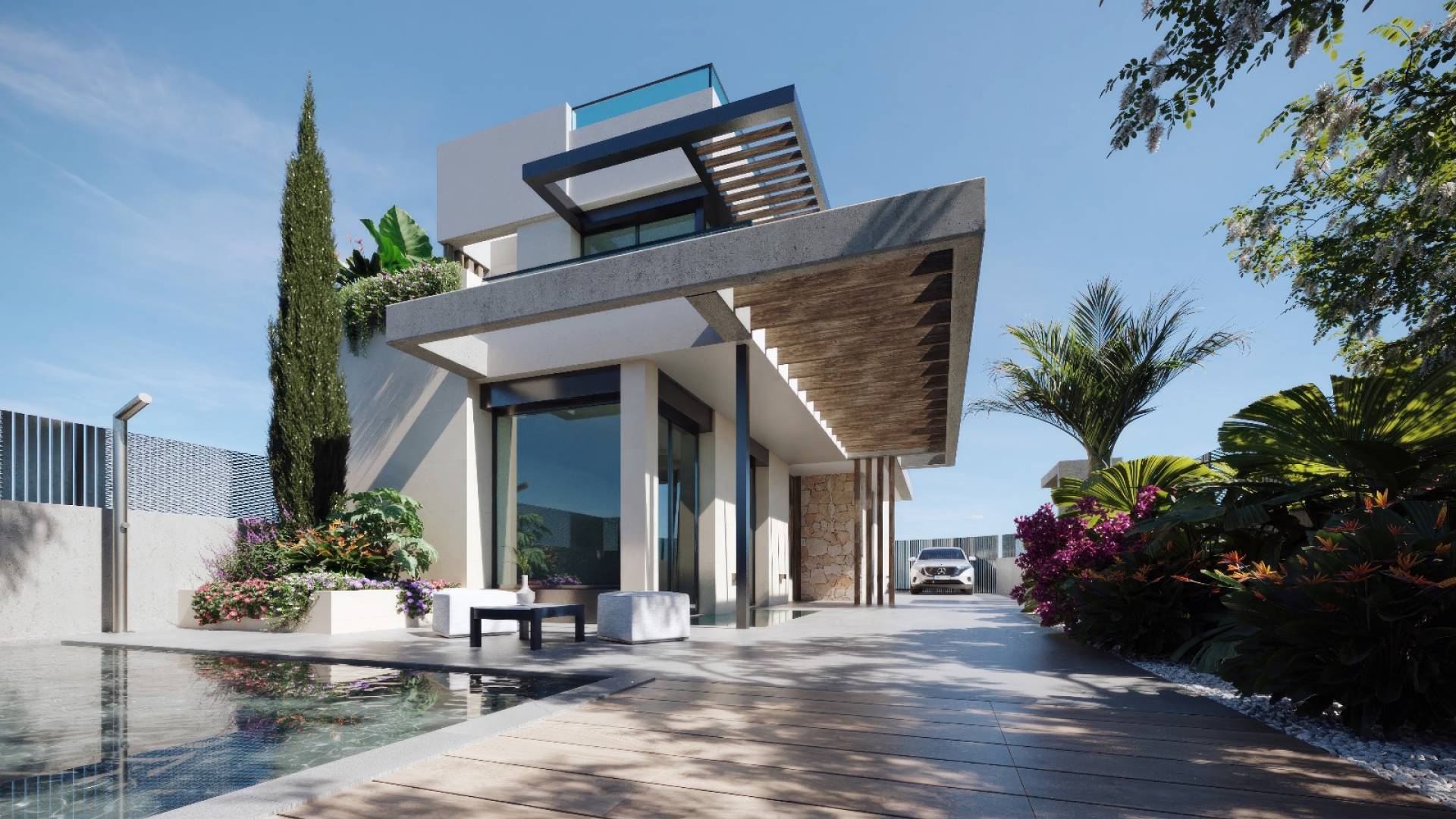 Nouvelle construction - Villa indépendante - Torre-Pacheco