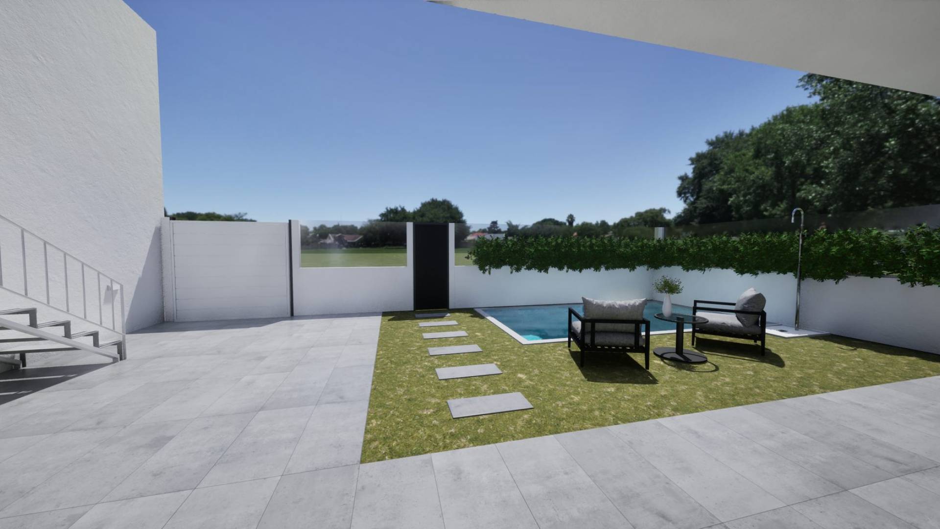 Nouvelle construction - Villa indépendante - Torre-Pacheco