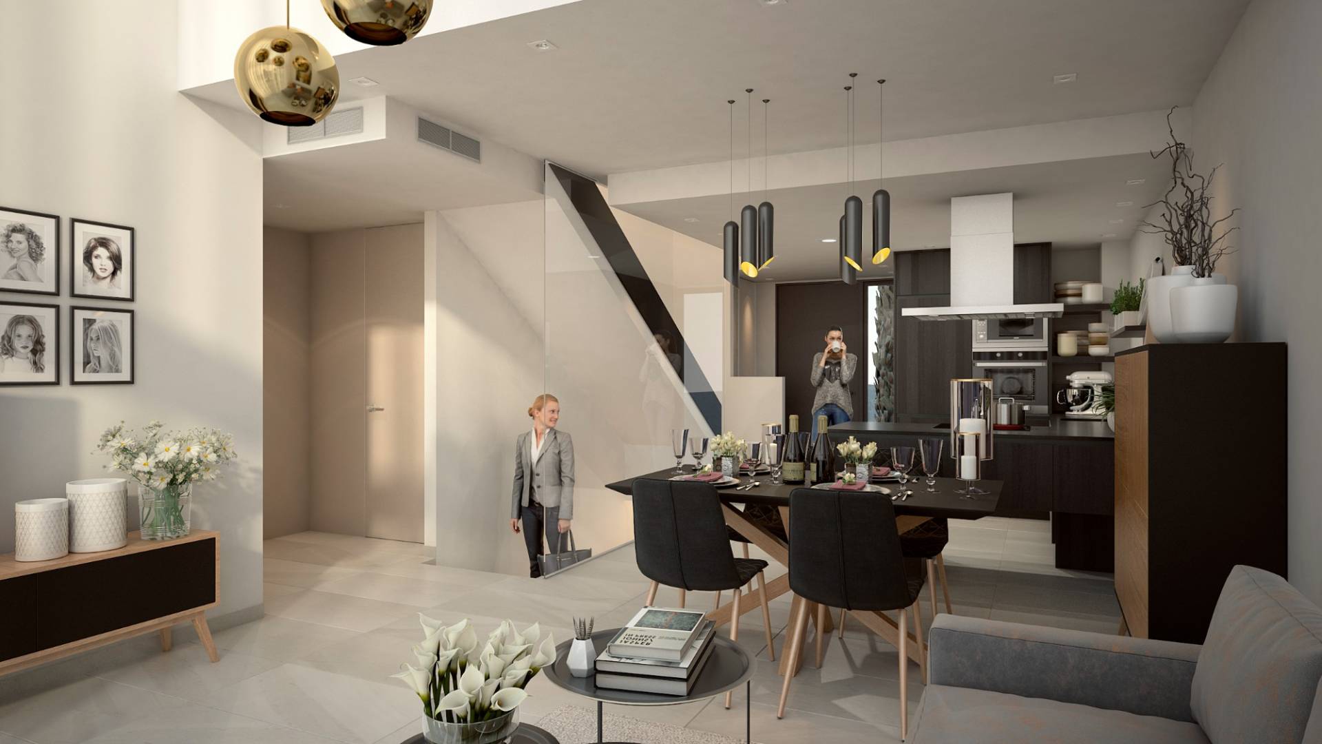 Nouvelle construction - Villa jumelée - Algorfa - La Finca Golf