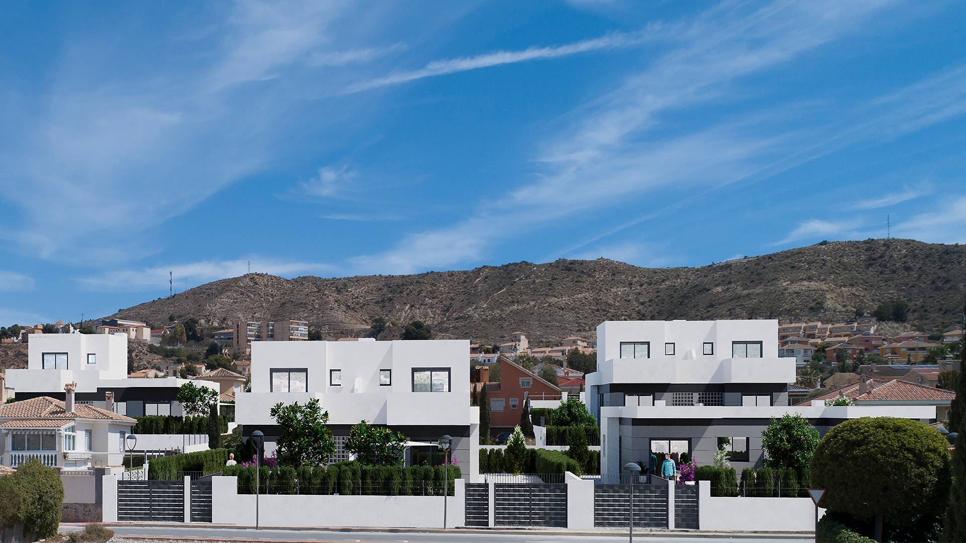 Nouvelle construction - Villa jumelée - Busot