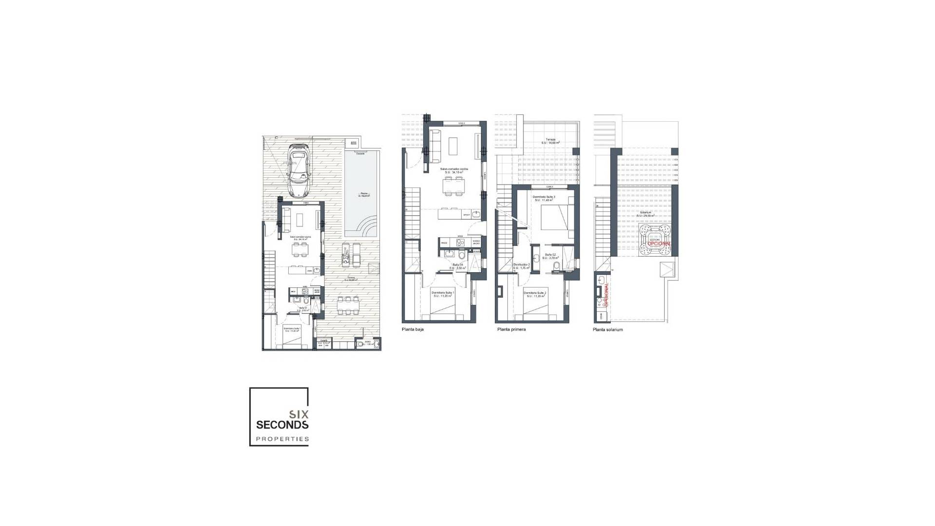 Nouvelle construction - Villa jumelée - Ciudad Quesada - Rojales - Ciudad Quesada