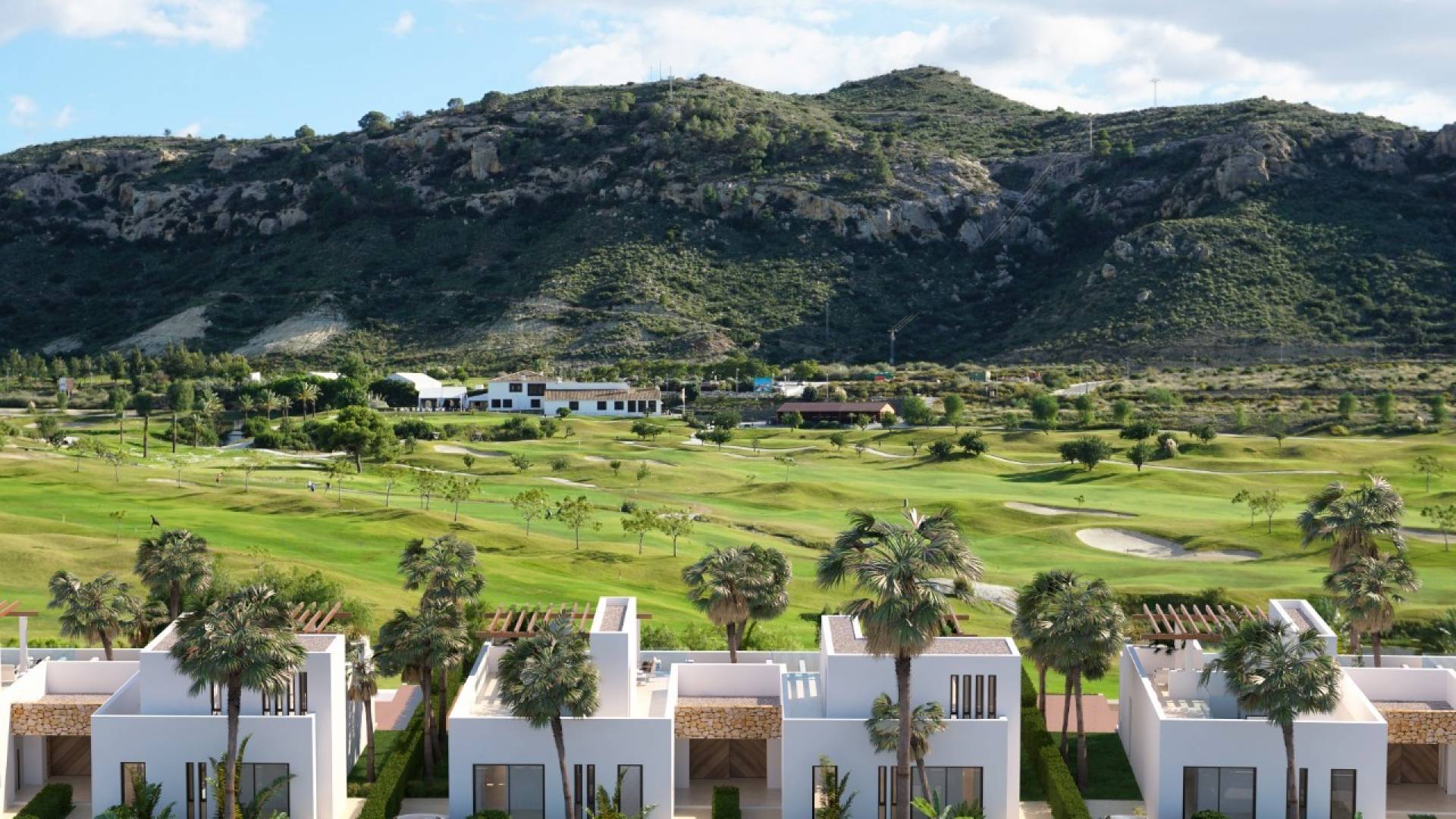 Nouvelle construction - Villa jumelée - Monforte del Cid - Font del Llop Golf Resort