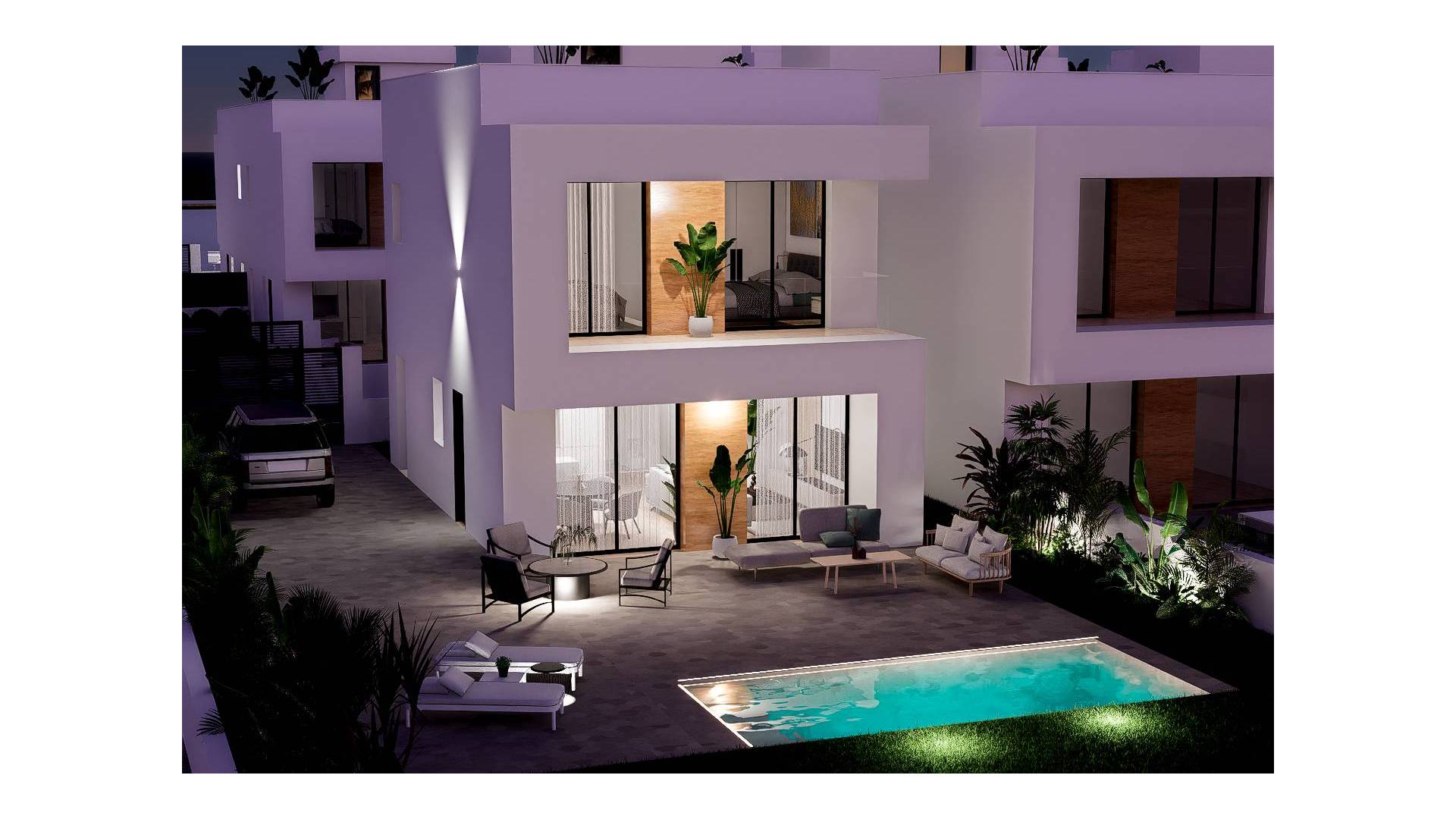 Nouvelle construction - Villa jumelée - Orihuela Costa - La Zenia