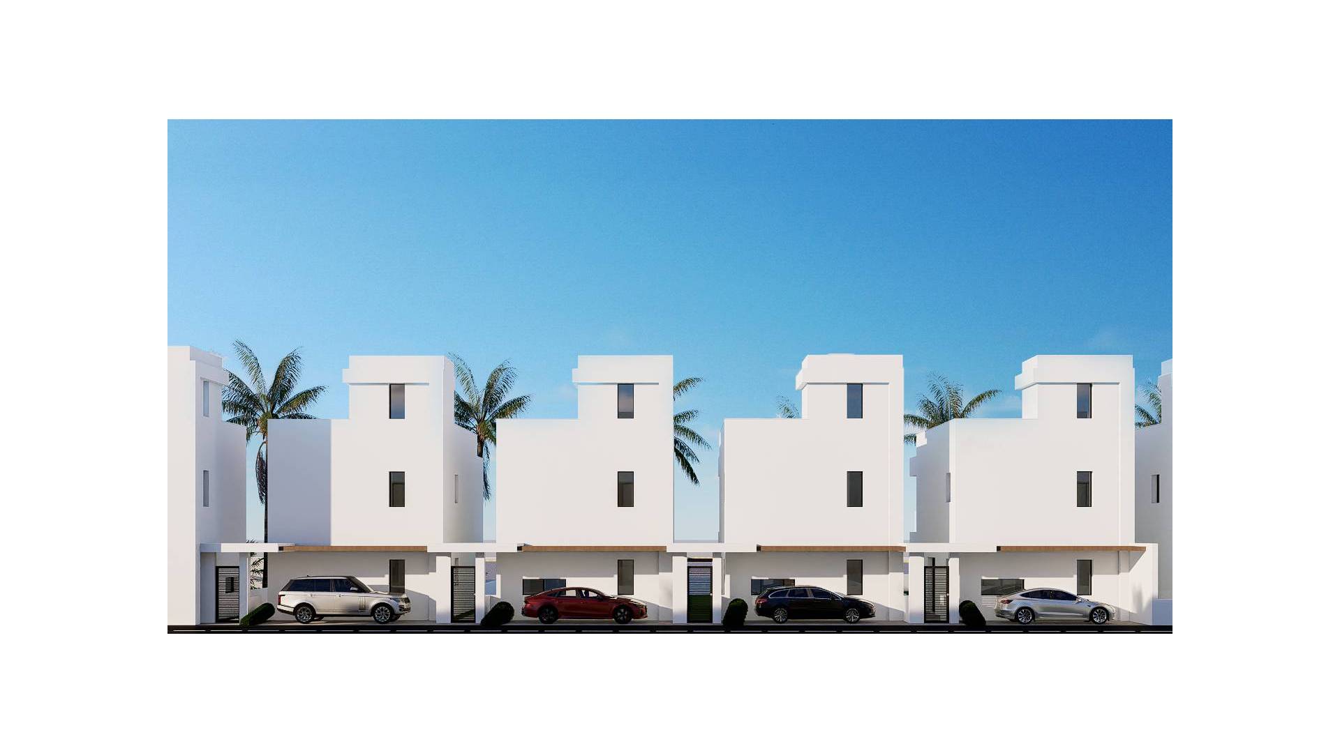 Nouvelle construction - Villa jumelée - Orihuela Costa - La Zenia