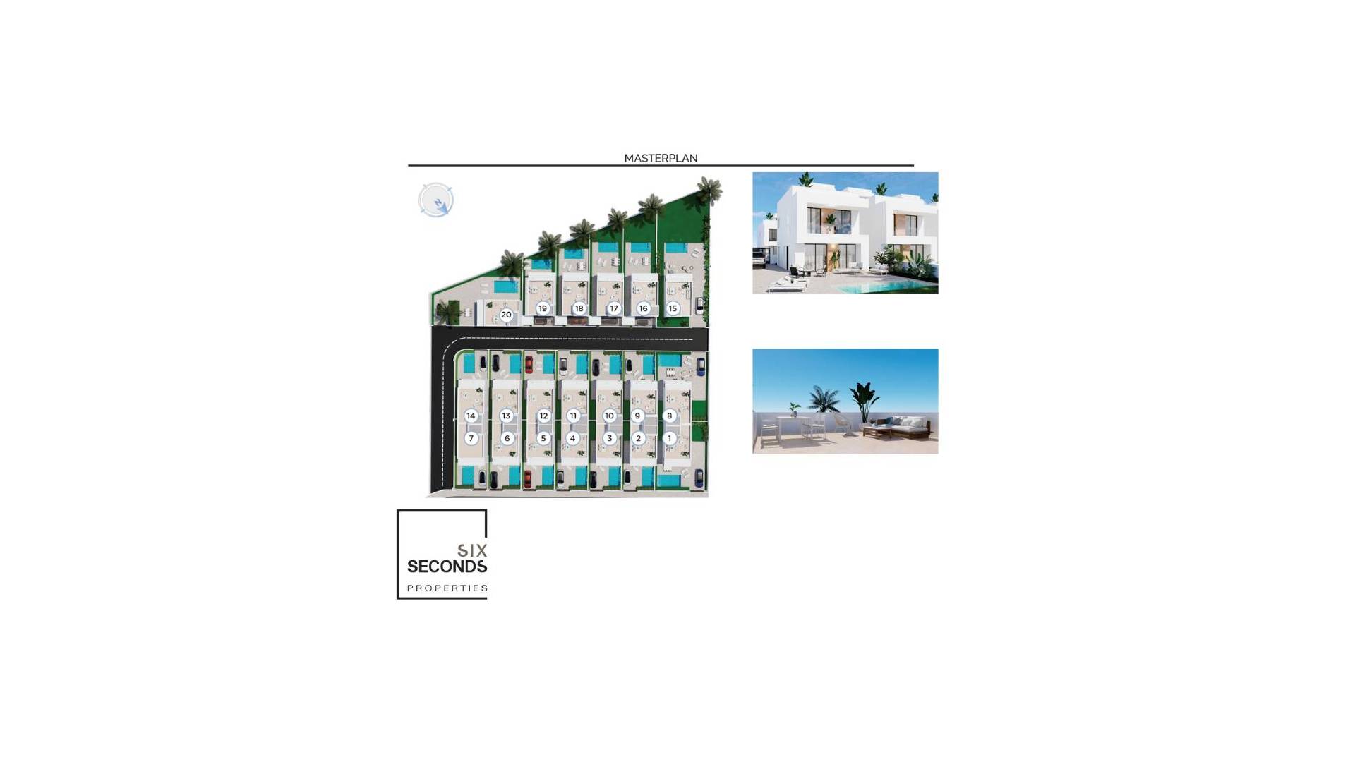 Nouvelle construction - Villa jumelée - Orihuela Costa - La Zenia