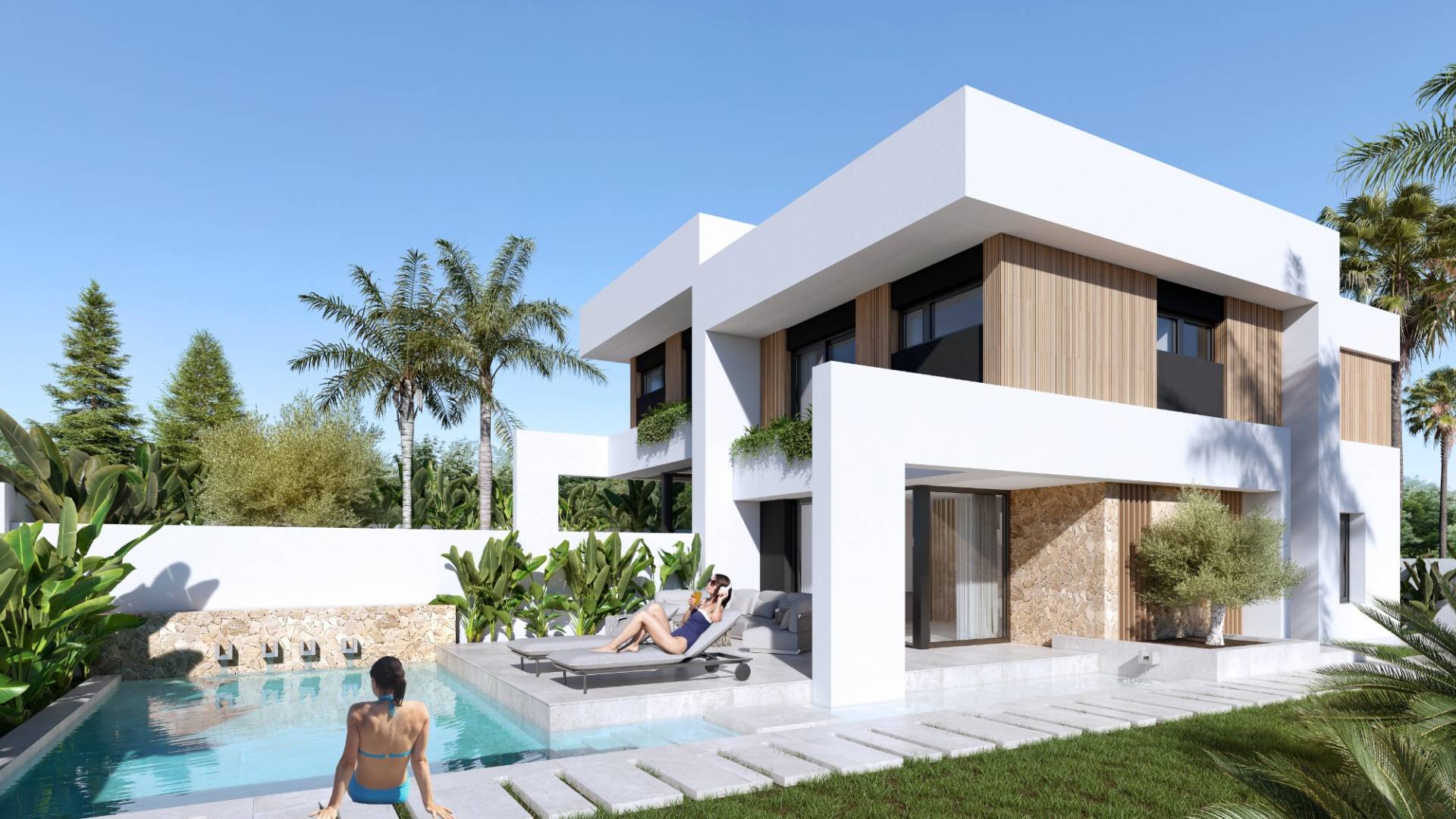 Nouvelle construction - Villa jumelée - Orihuela Costa - Villamartín