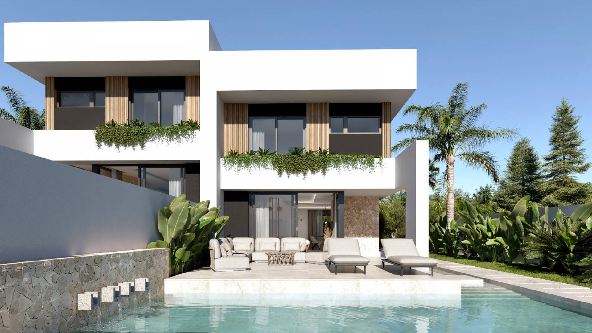 Nouvelle construction - Villa jumelée - Orihuela Costa - Villamartín