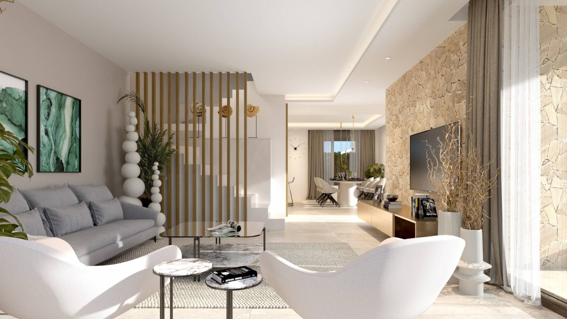Nouvelle construction - Villa jumelée - Orihuela Costa - Villamartín